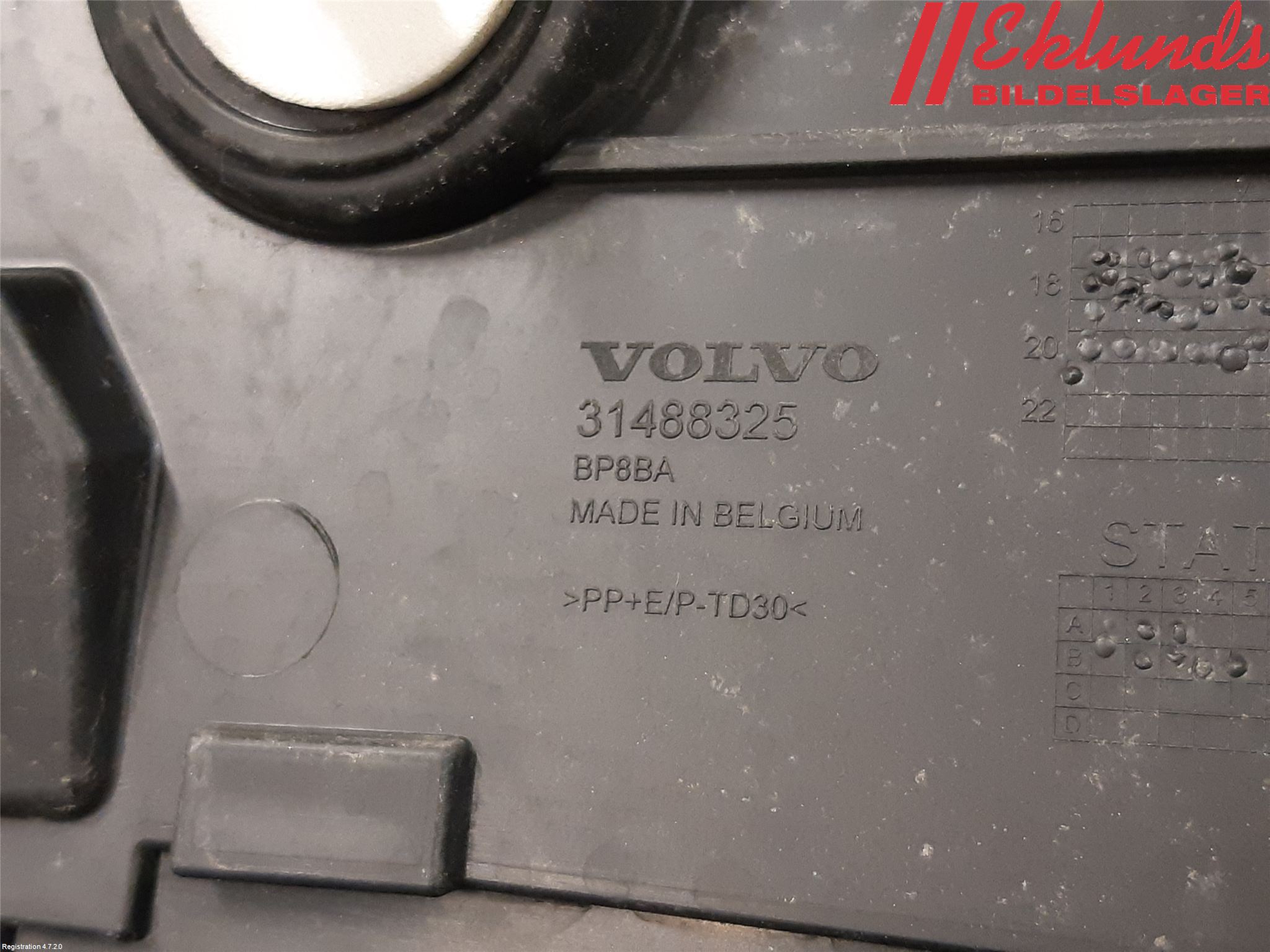 Volvo XC40/RECHARGE 18- Spoiler Baklucka