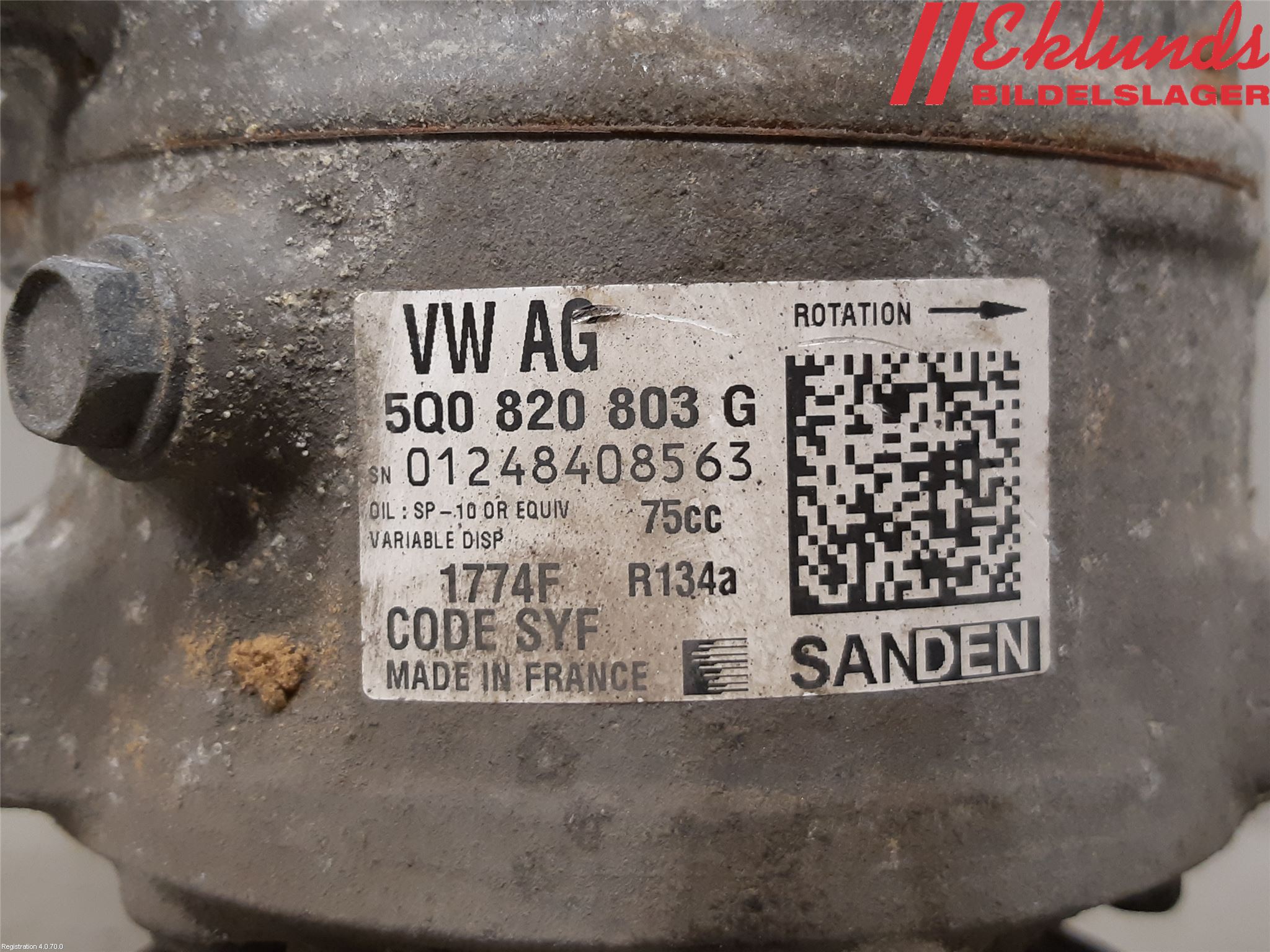 Audi A1/S1 11-18 Ac Kompressor