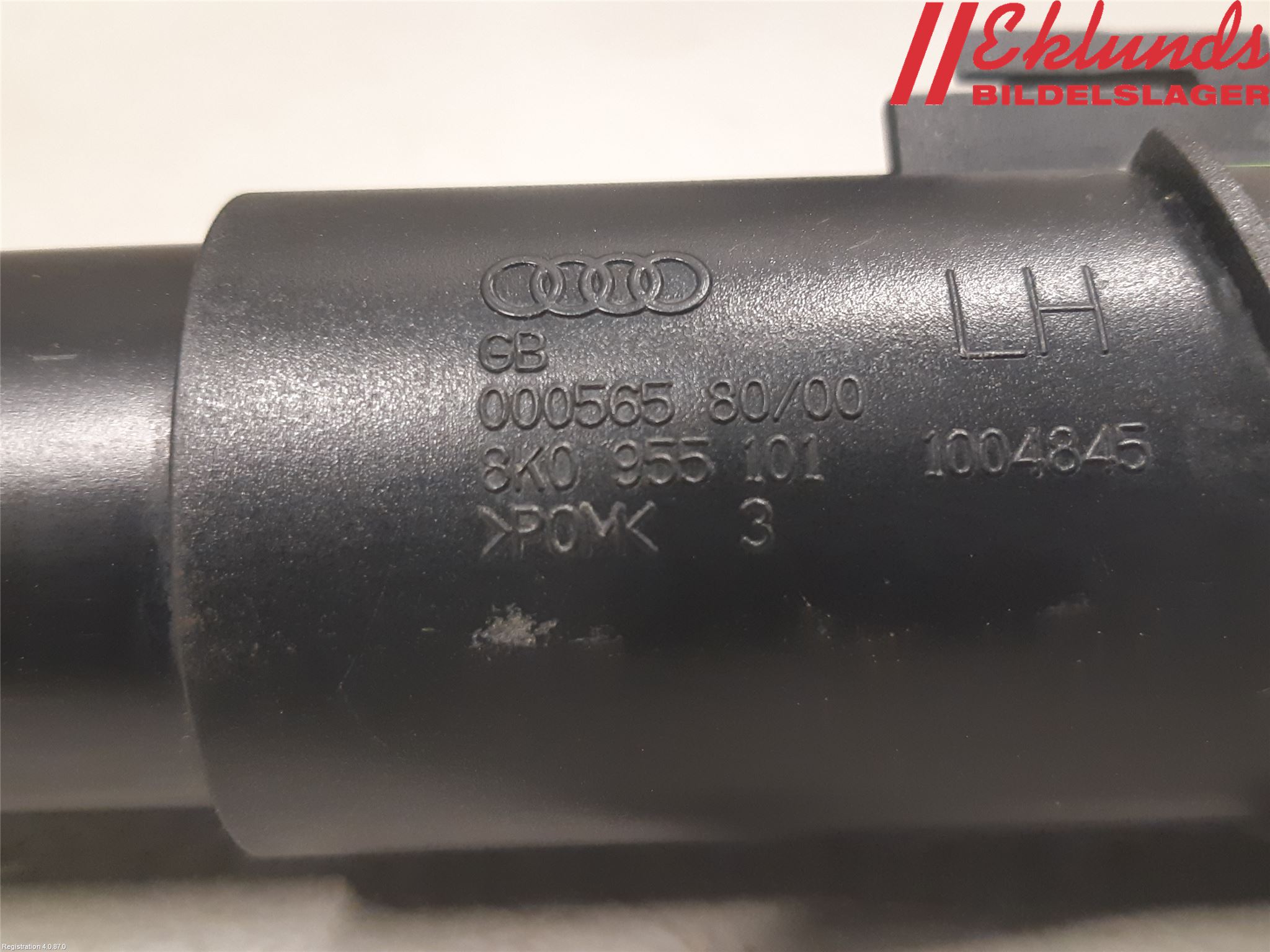 Audi A4/S4 08-11 Spolarmunstycke Strålkastare