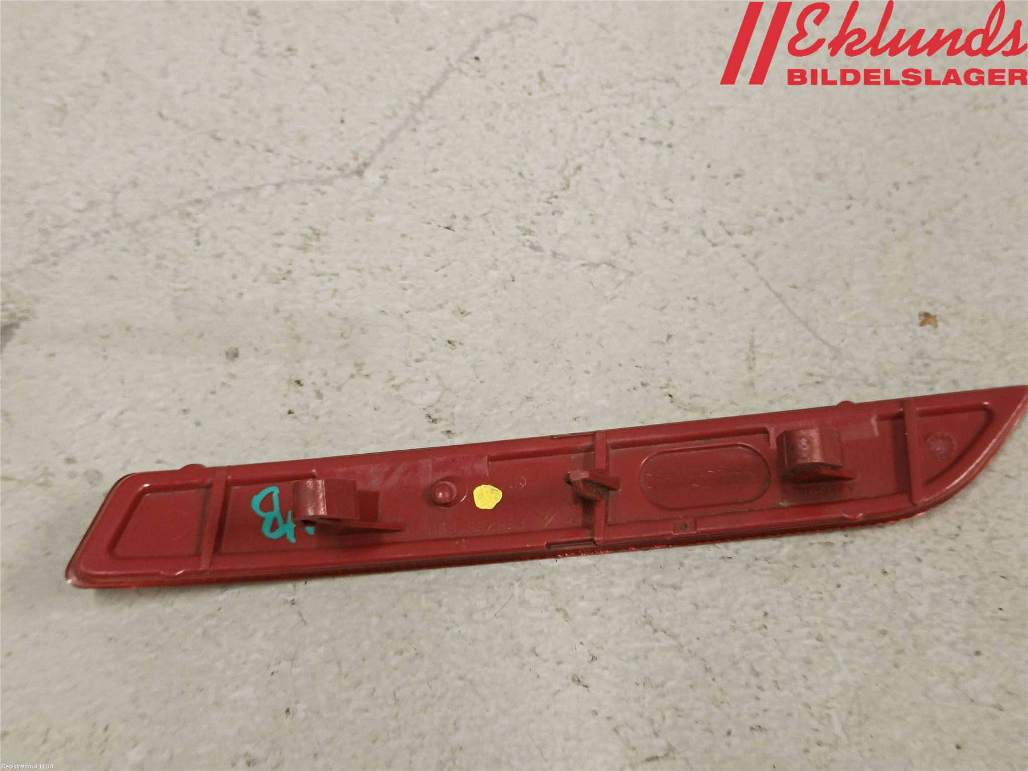 Peugeot 508 11-18 Dimljus/Reflex Bak