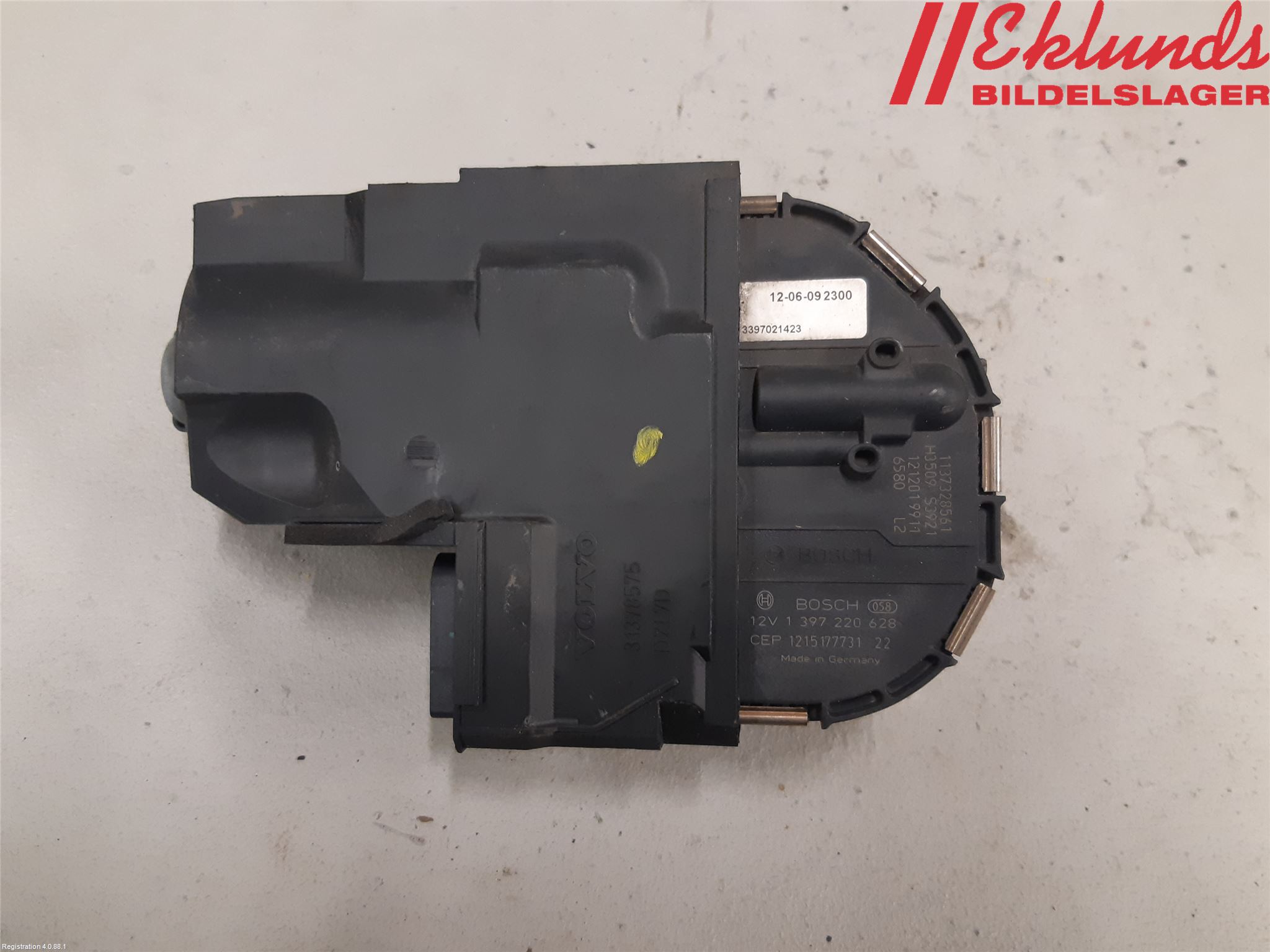 Volvo V40 12-19 Torkarmotor Vindruta