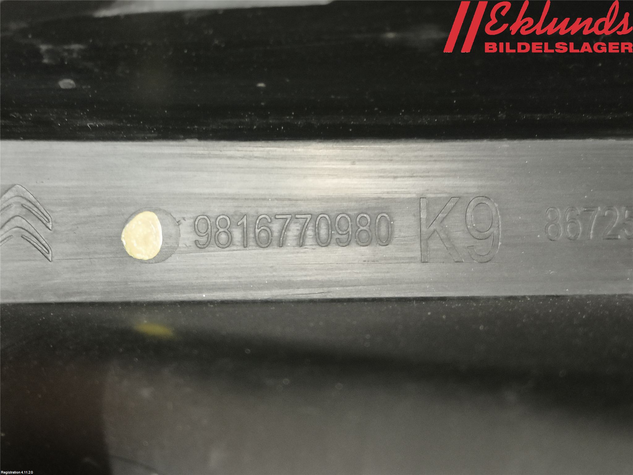 Peugeot PARTNER/E-PARTNER 19- Dimljussarg Fram