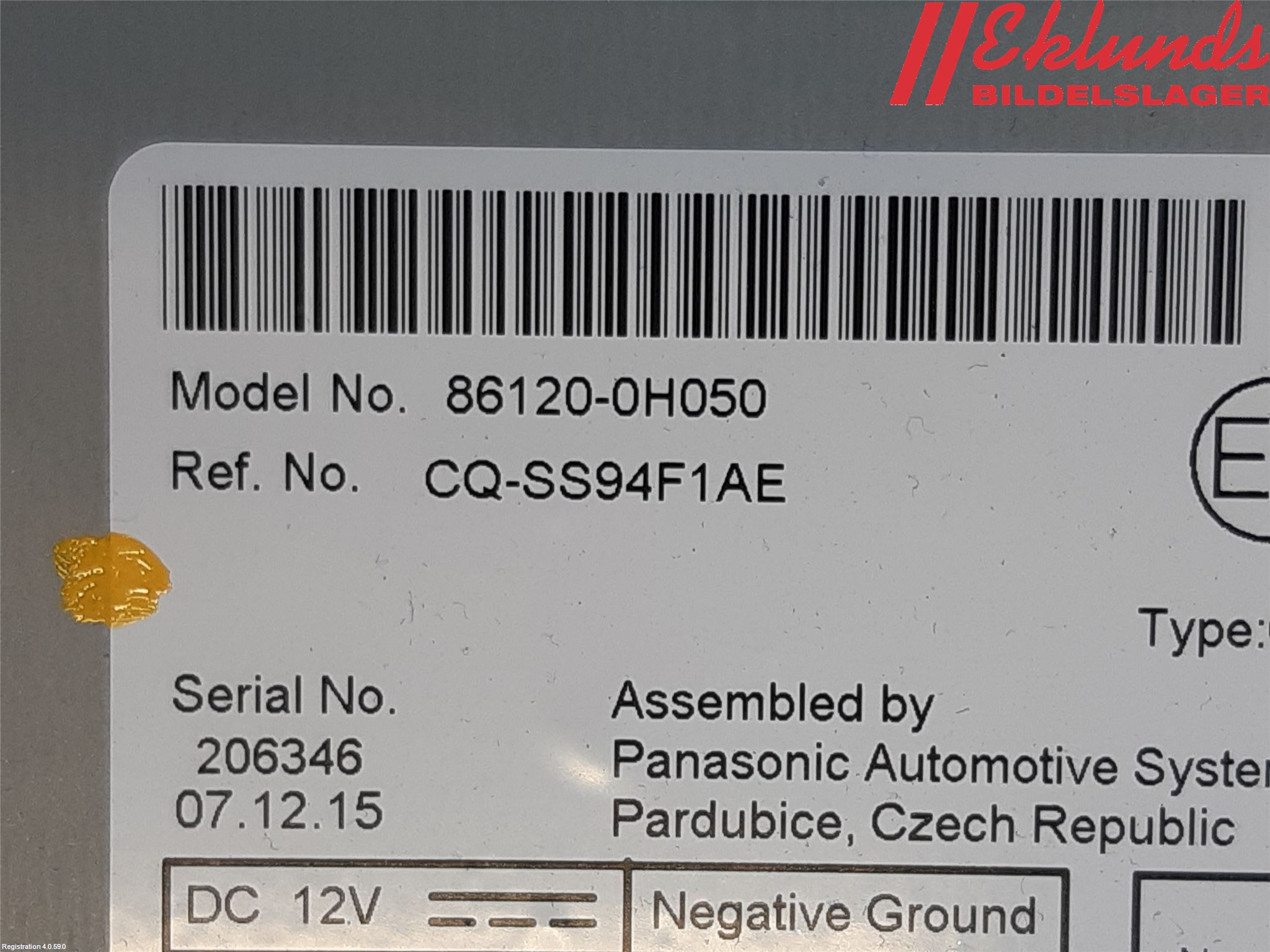 Peugeot 108 15-22 Cd Radio - Multimediapanel