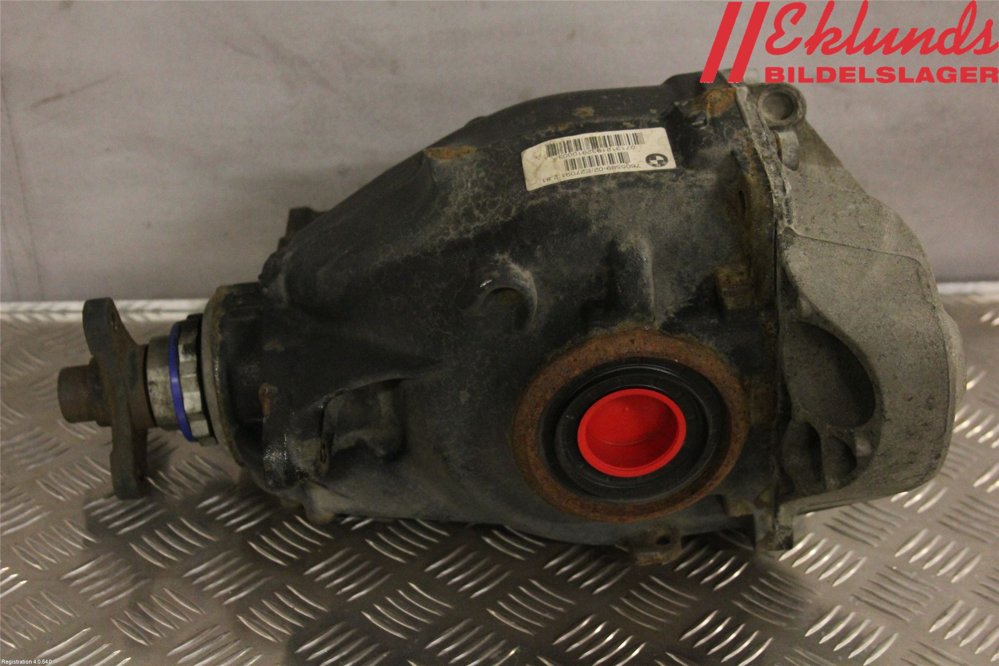 BMW 4 F32/F33/F82/F83 13-20 Bakväxel-Diff