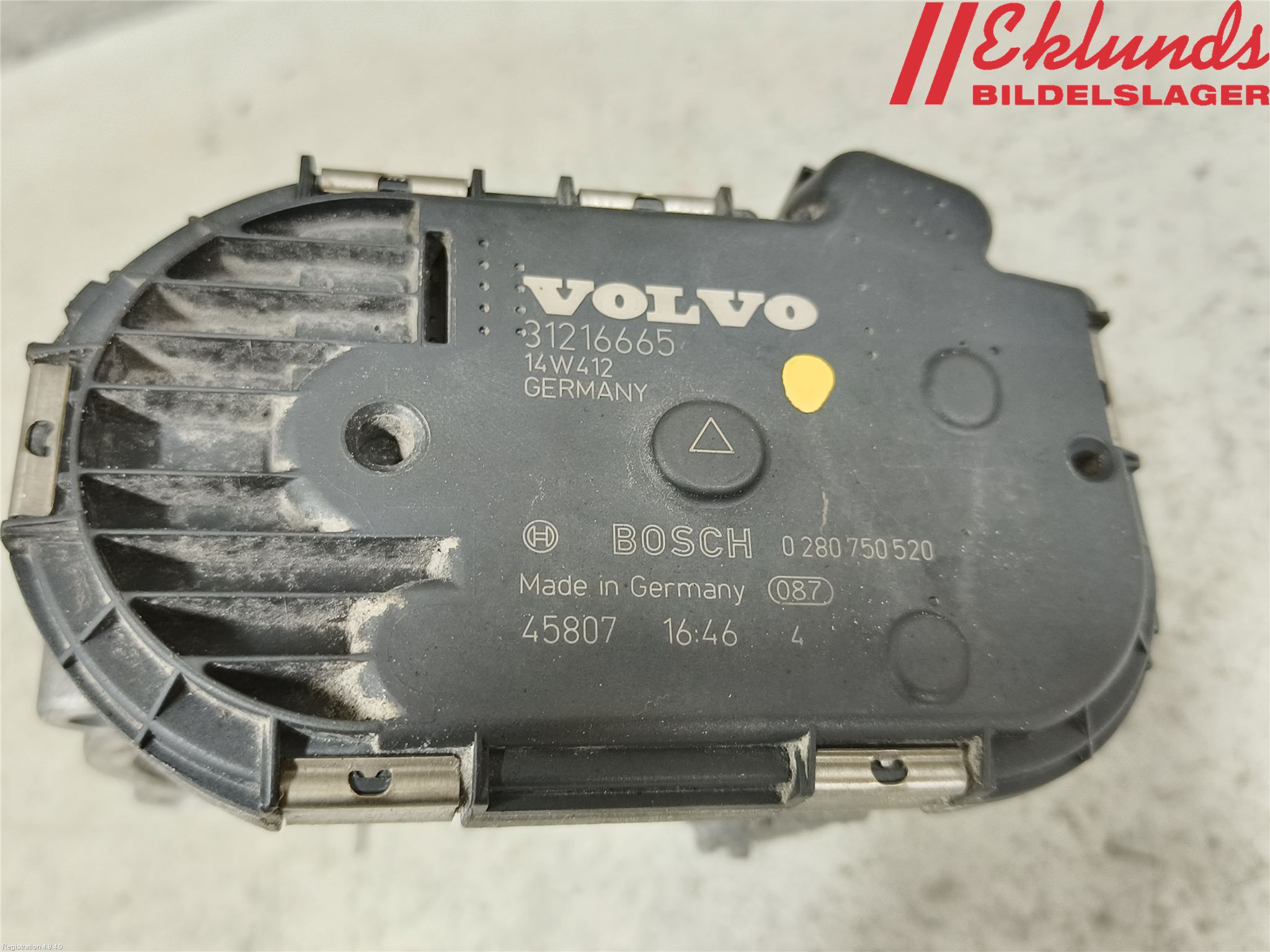 Volvo V60 14-18 Injspjällhus