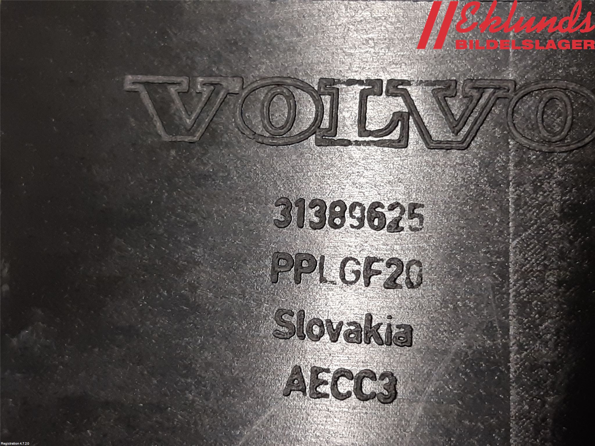 Volvo XC90/RECHARGE 16- Inr Tunnelfack
