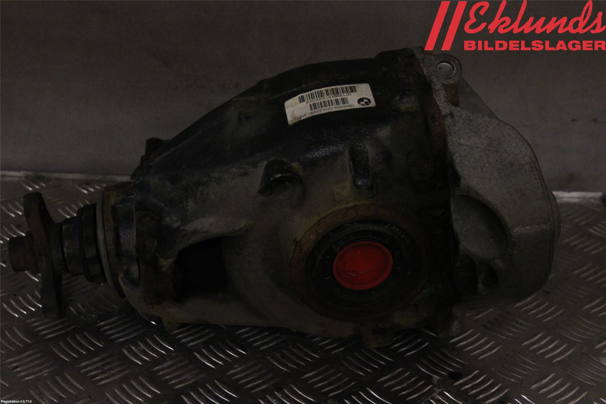 BMW 3 F30/F31/F80 12-19 Bakväxel-Diff