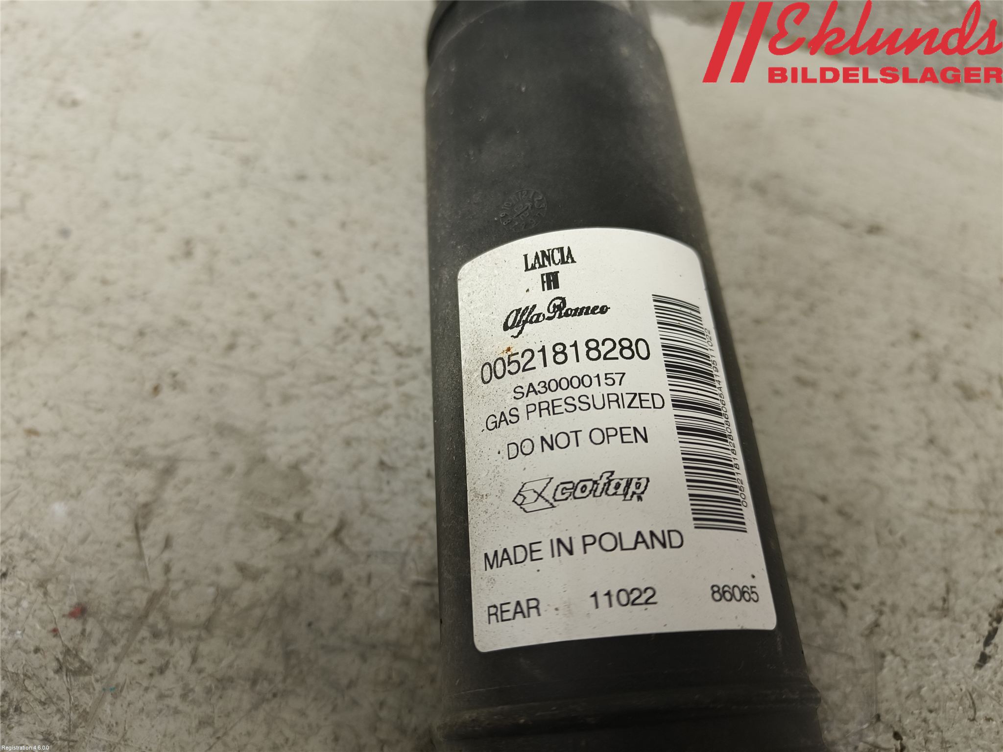 Fiat 500e 20- Stötdämpare Bak