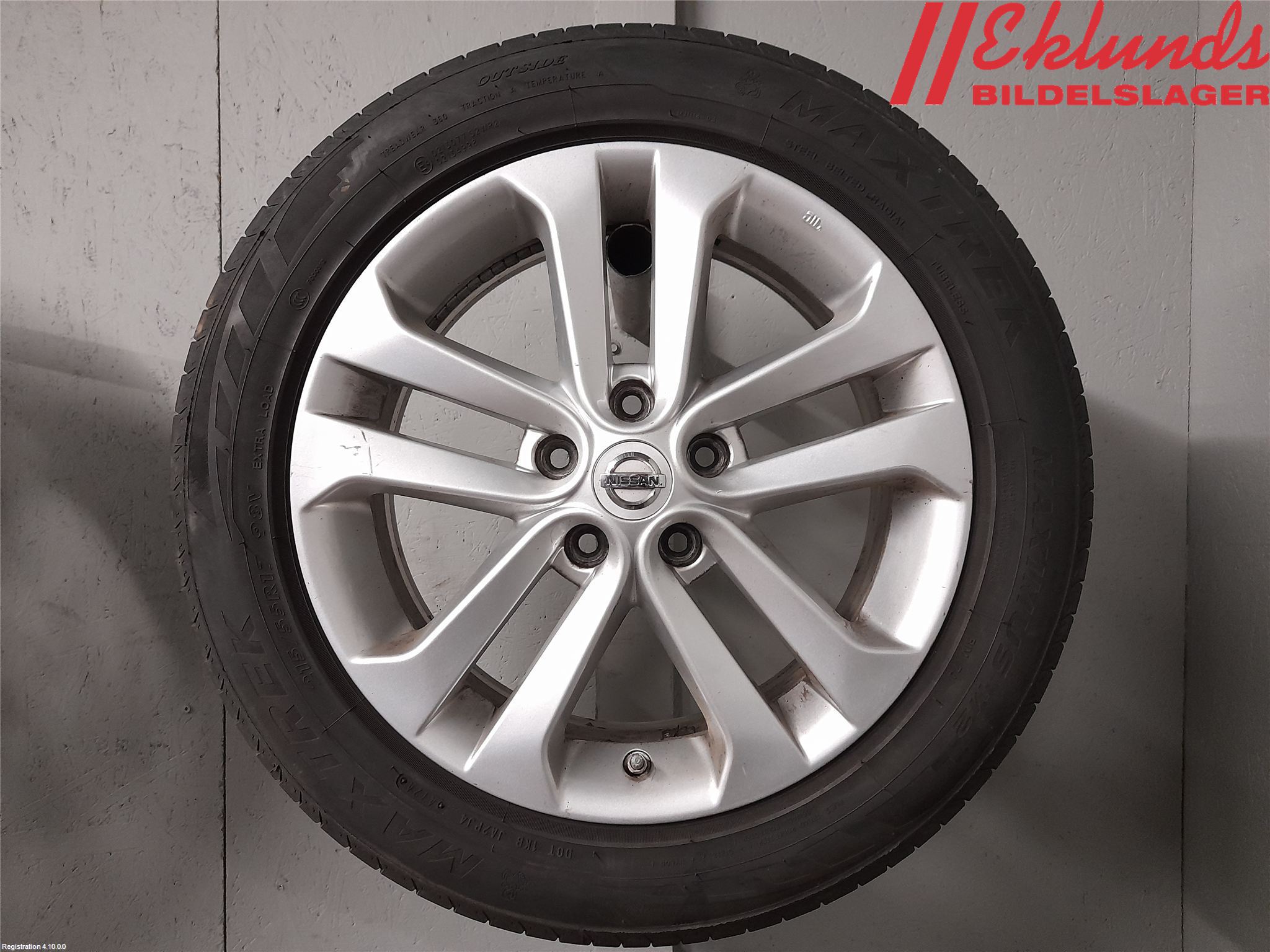 Nissan JUKE 14-19 Sommardäck Alumfälg 4St