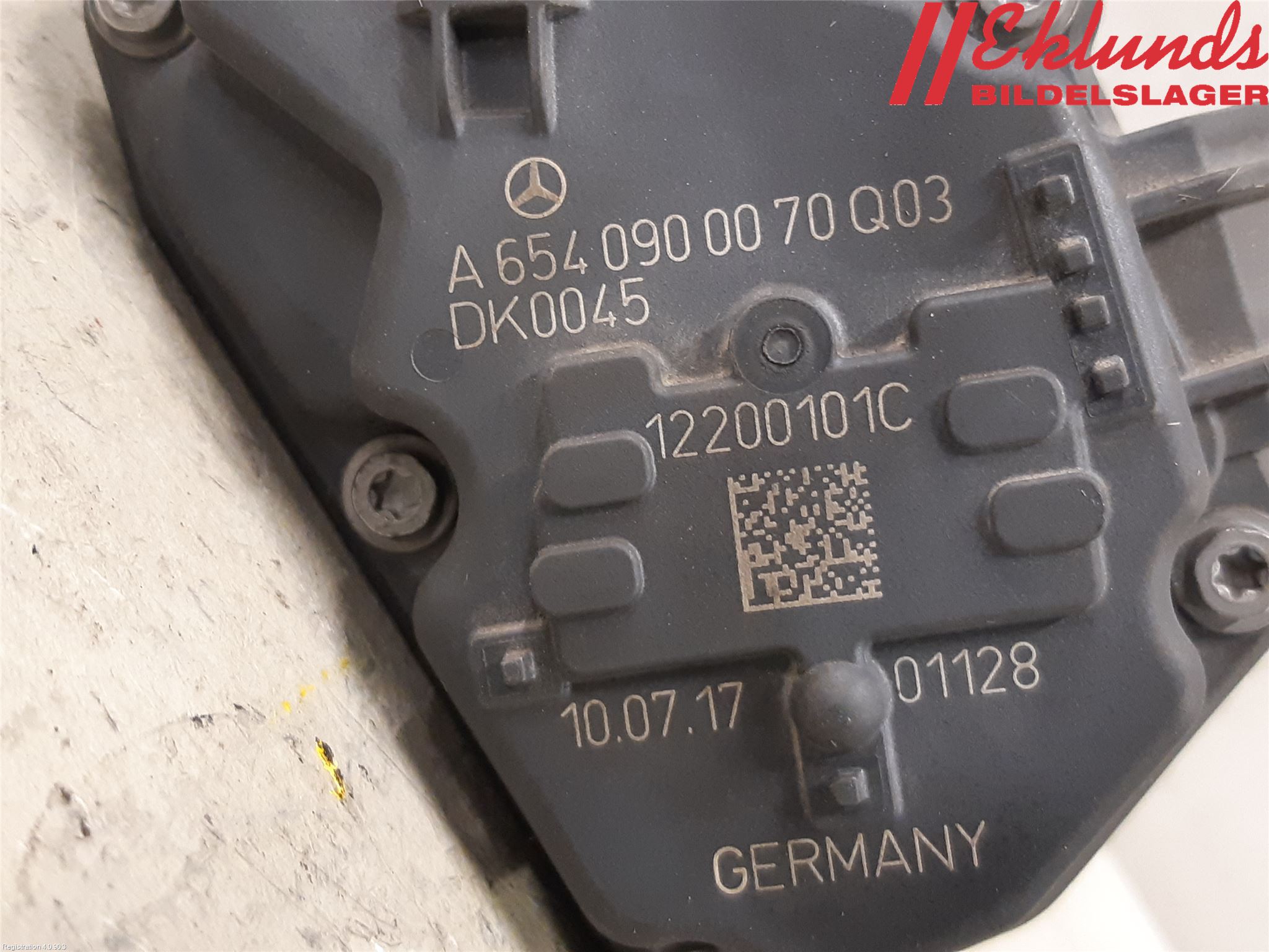 Mercedes-Benz MB E-KLASS (W213) 16-23 Injspjällhus