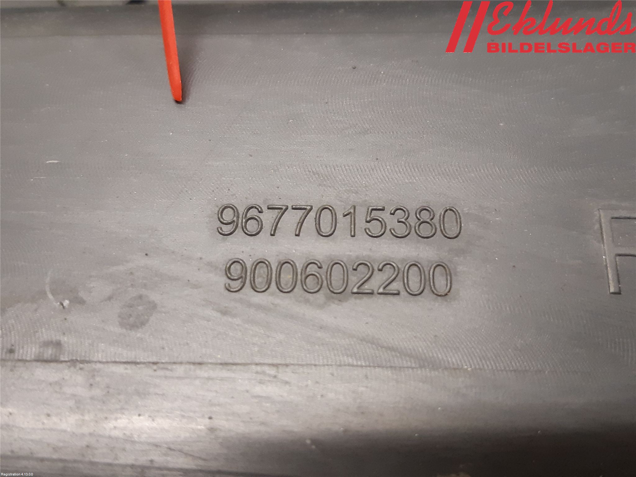 Citroen C4 GRAND PICASSO 14-18 Deflektor Plåt-Plast Kylning