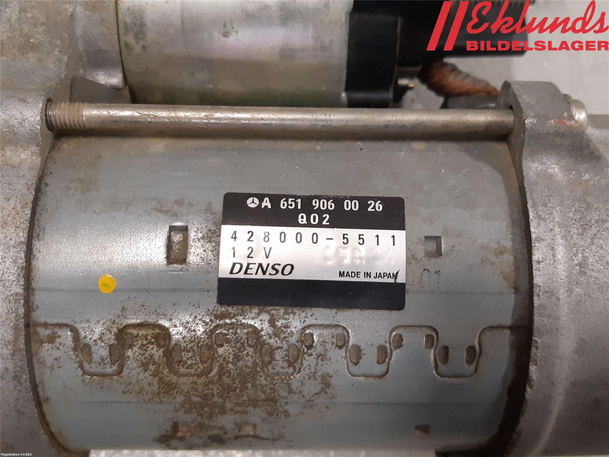 Mercedes-Benz MB VITO/VIANO (W639) 04-14 Startmotor Diesel