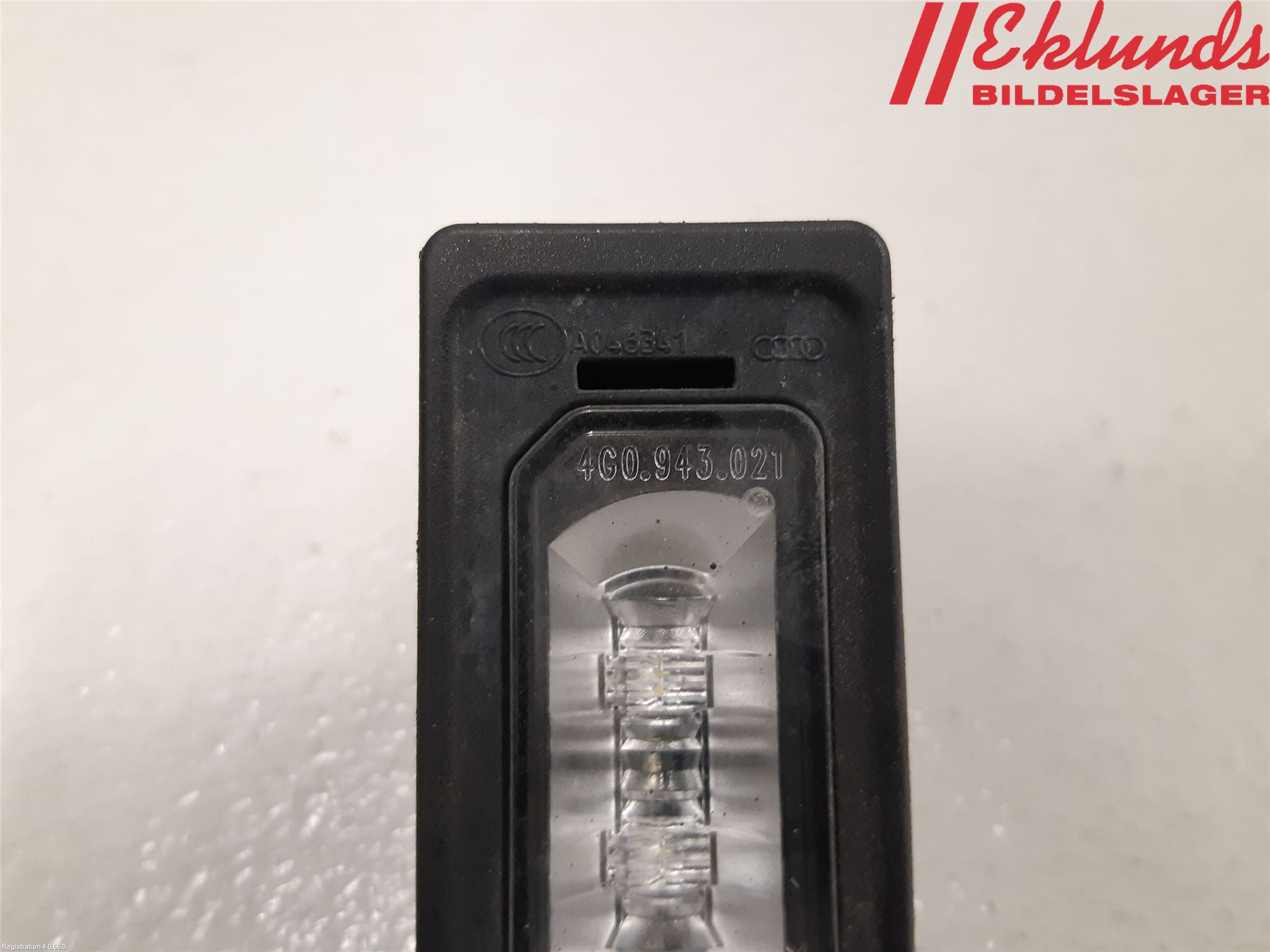 Audi A6/S6 4G 11-18 Skylt Belysning