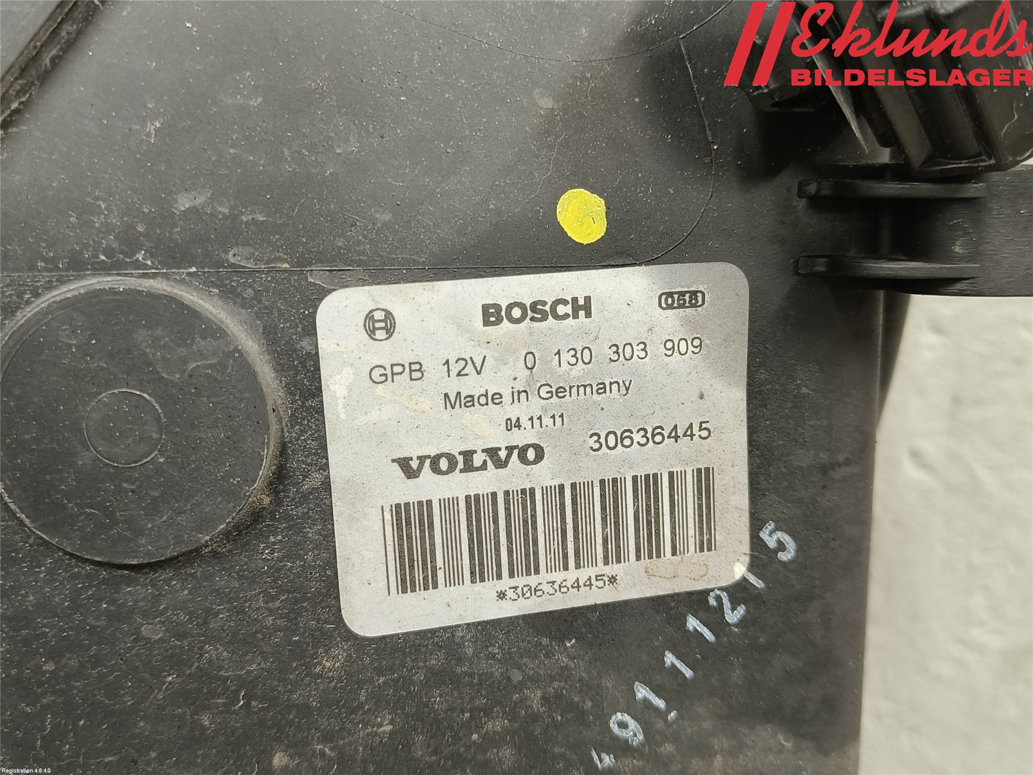 Volvo S80 99-03 Kylfläkt El