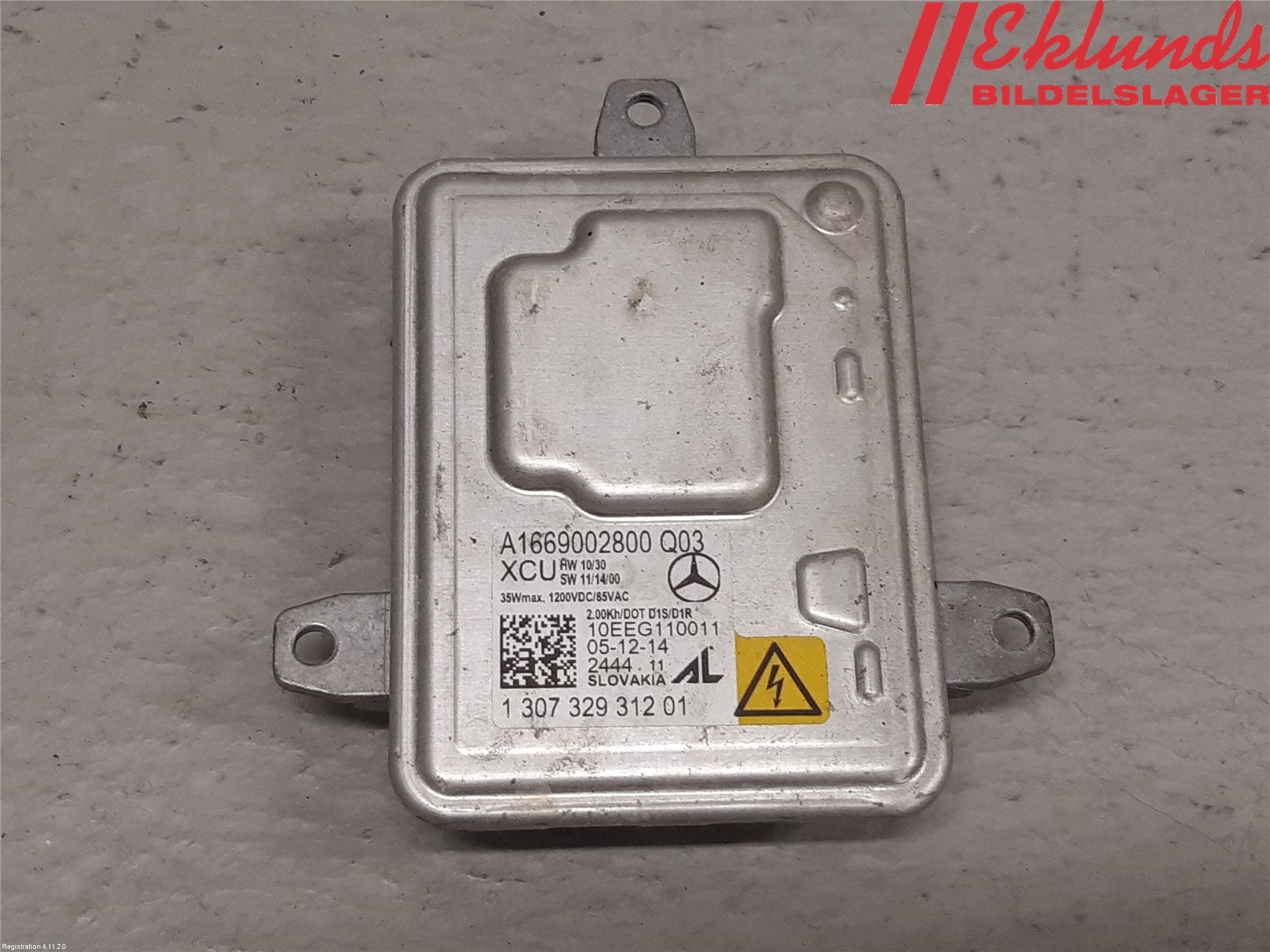 Mercedes-Benz MB A-KLASS (W176) 13-18 Styrenhet Strålkastare