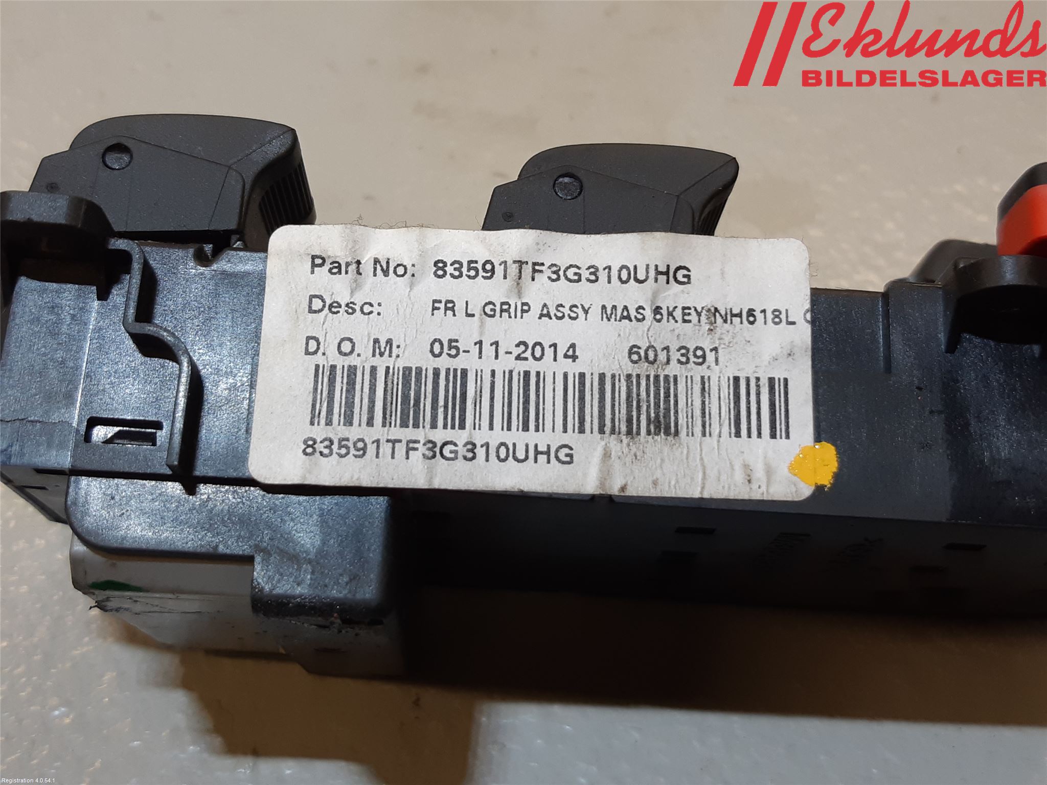 Honda JAZZ 15-20 Strömställare Elhiss