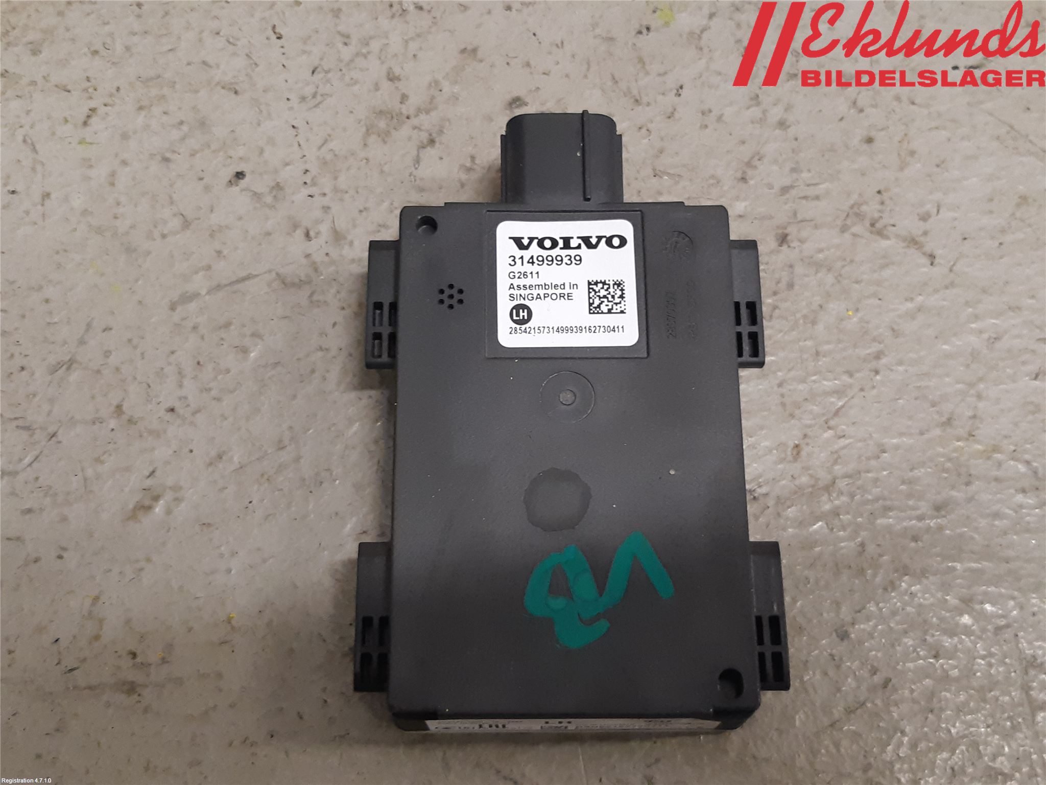 Volvo XC90/RECHARGE 16- Sensor Aktivt Kollisionsskydd