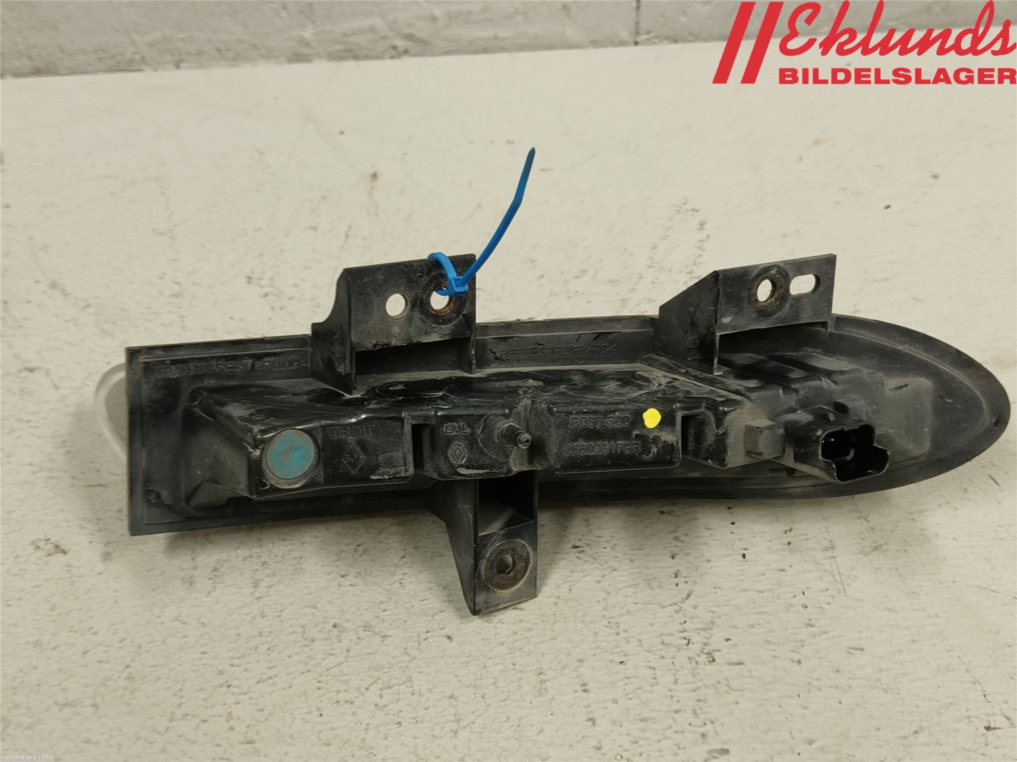 Renault SCÉNIC III / GRAND SCÉNIC 09-16 Positionsljus Fram Hö