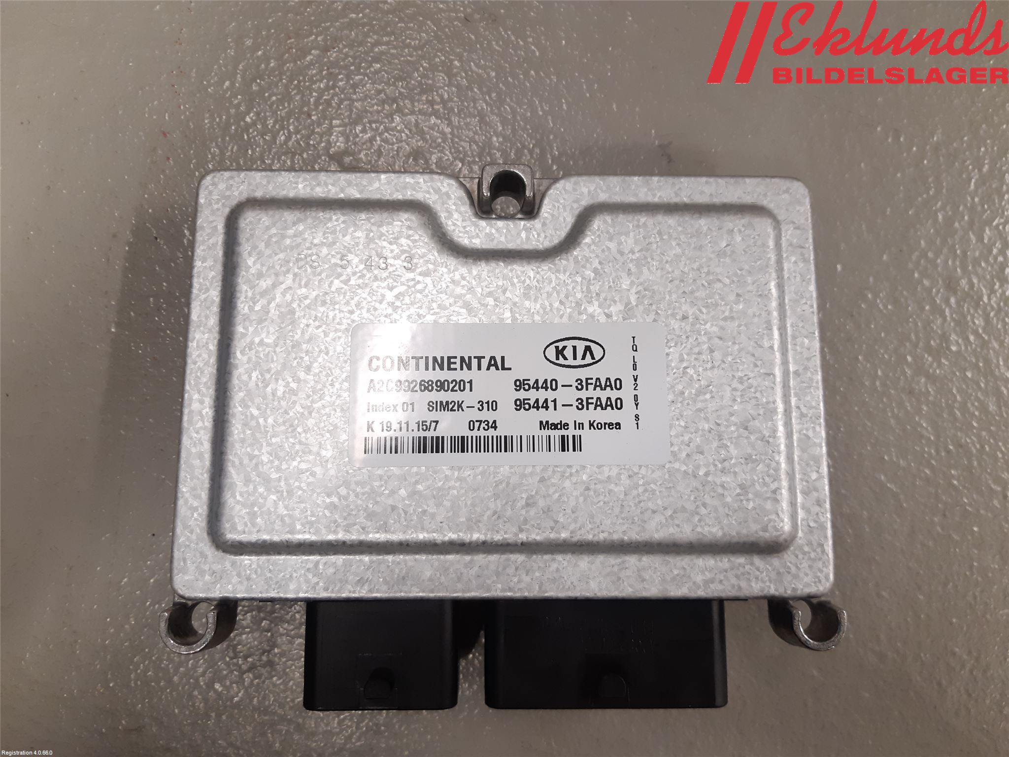 Kia SPORTAGE (QL) 16-21 Styrenhet Övrigt