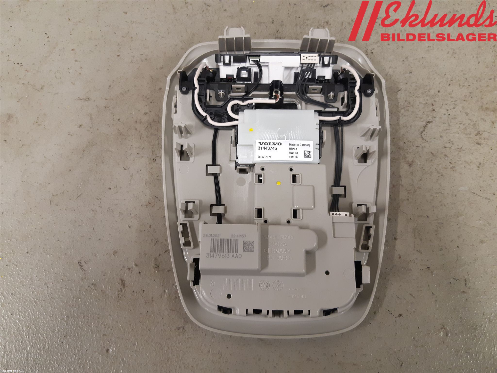 Volvo V90 17->> Innerbelysning