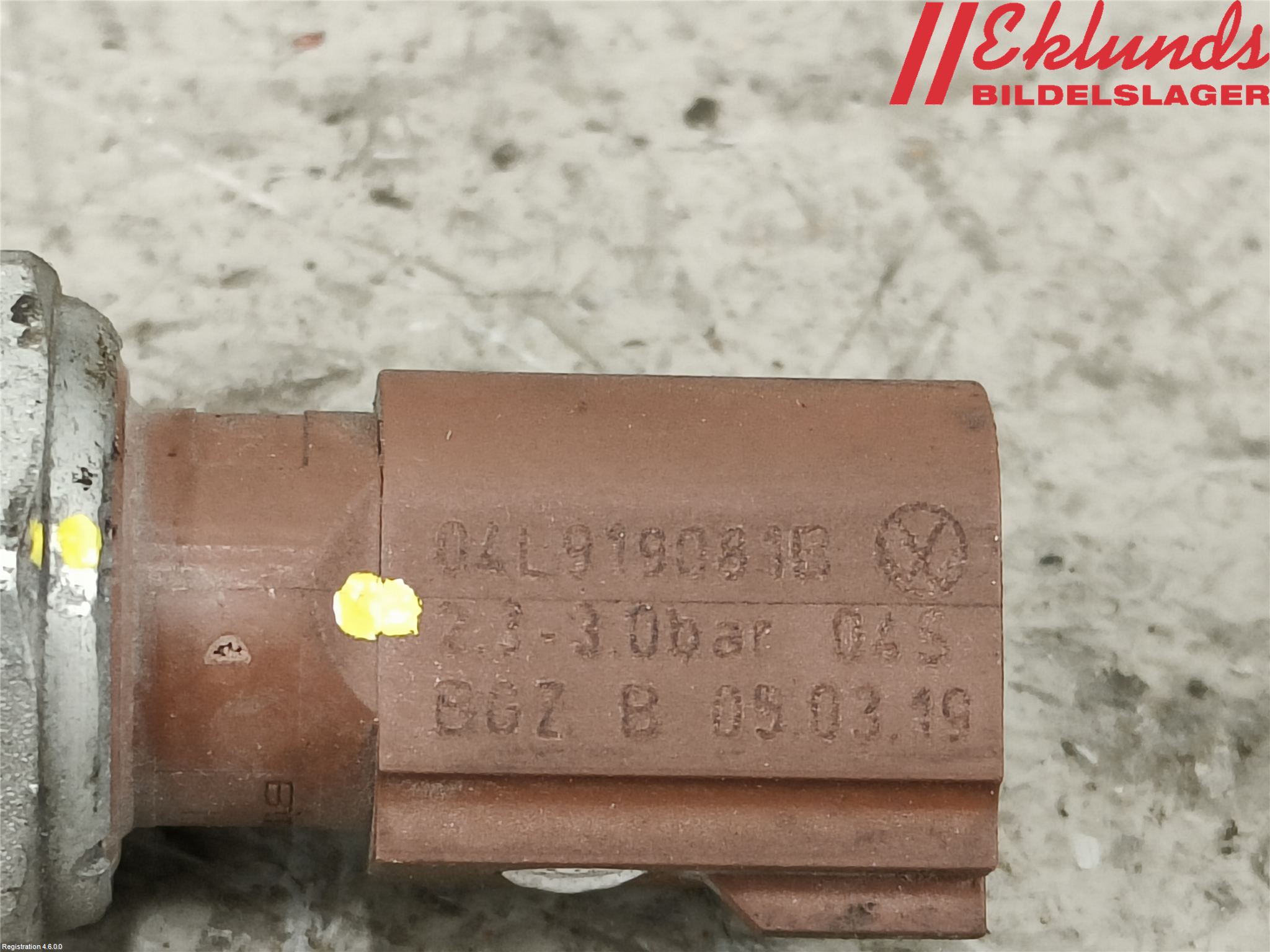 Volkswagen VW CADDY 16-20 Givare Temp-Tryck Avgas