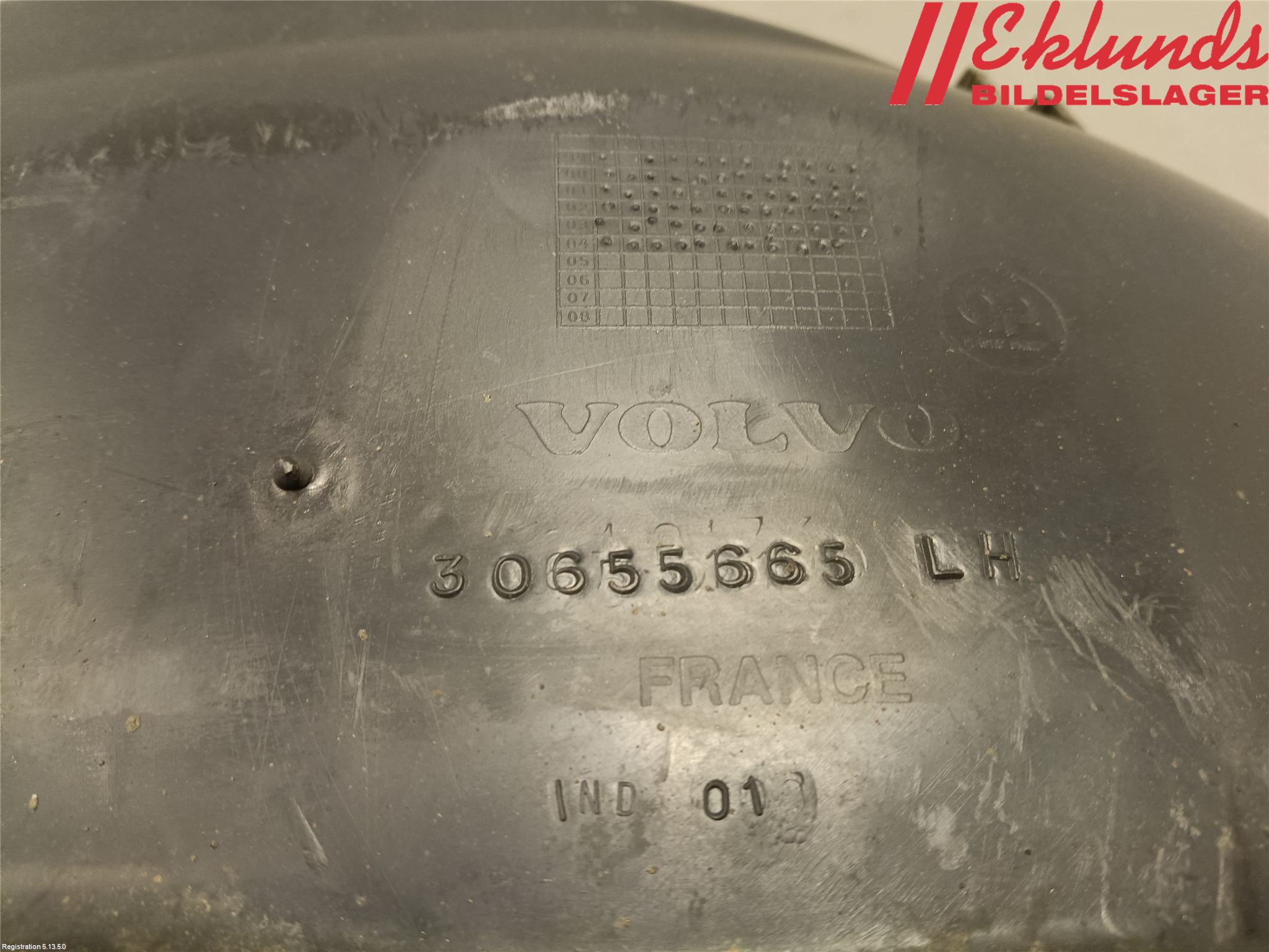 Volvo V70 05-08 Skärm Inner
