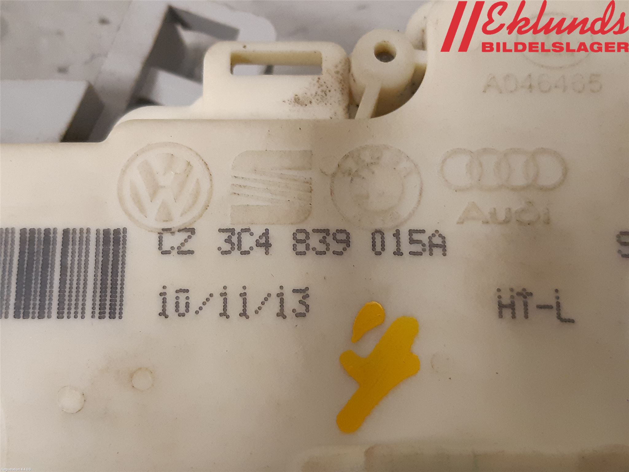 Volkswagen VW PASSAT 11-14 Låskista-Dörrlås