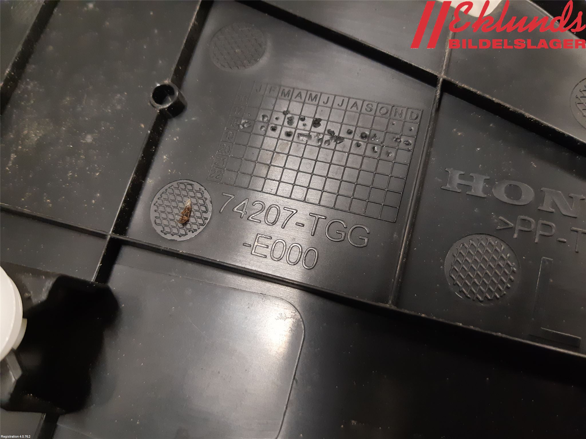 Honda CIVIC 17-22 Frontplåt