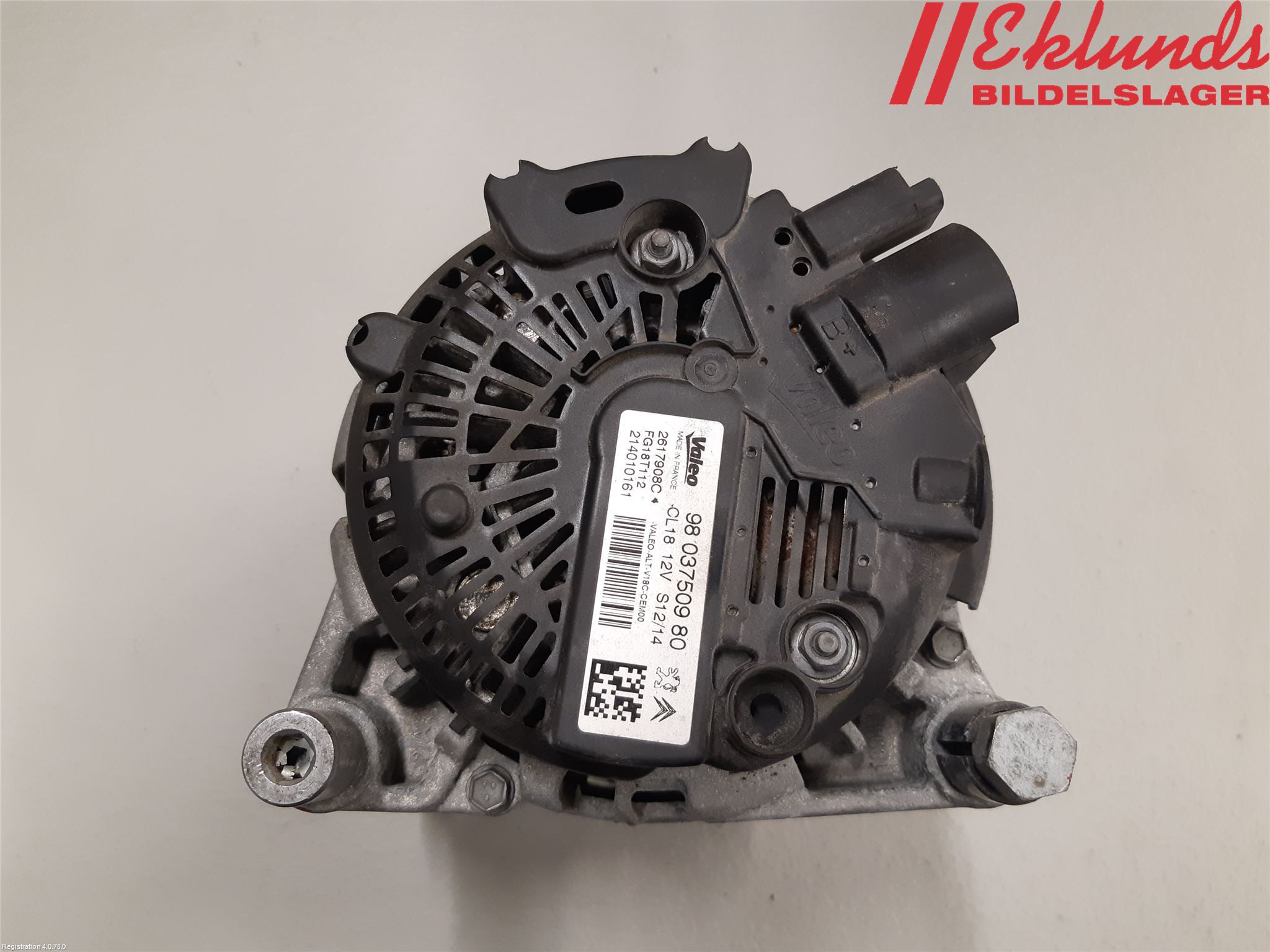 Peugeot 508 11-18 Generator