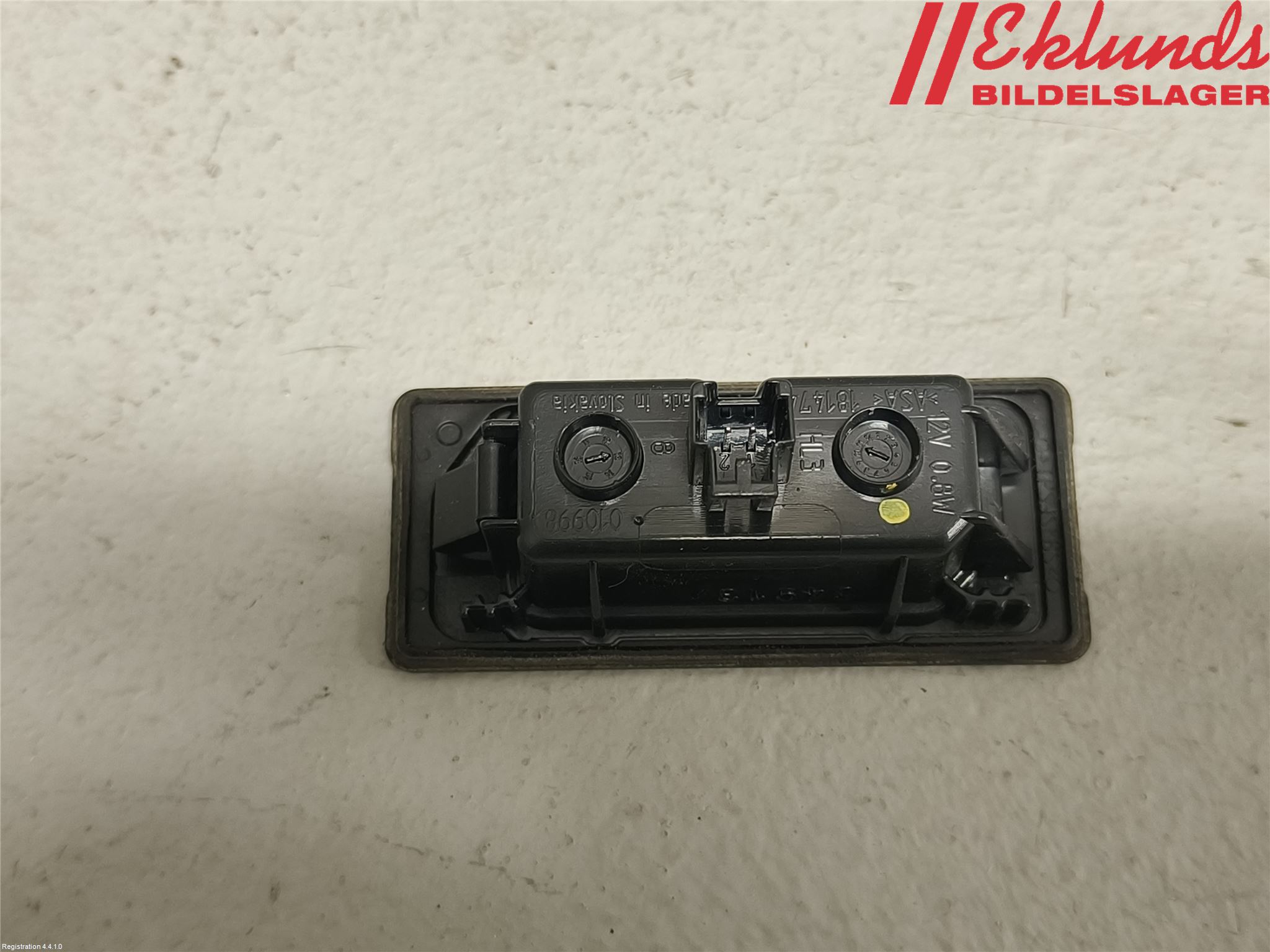 Audi A4 12-15 Skylt Belysning