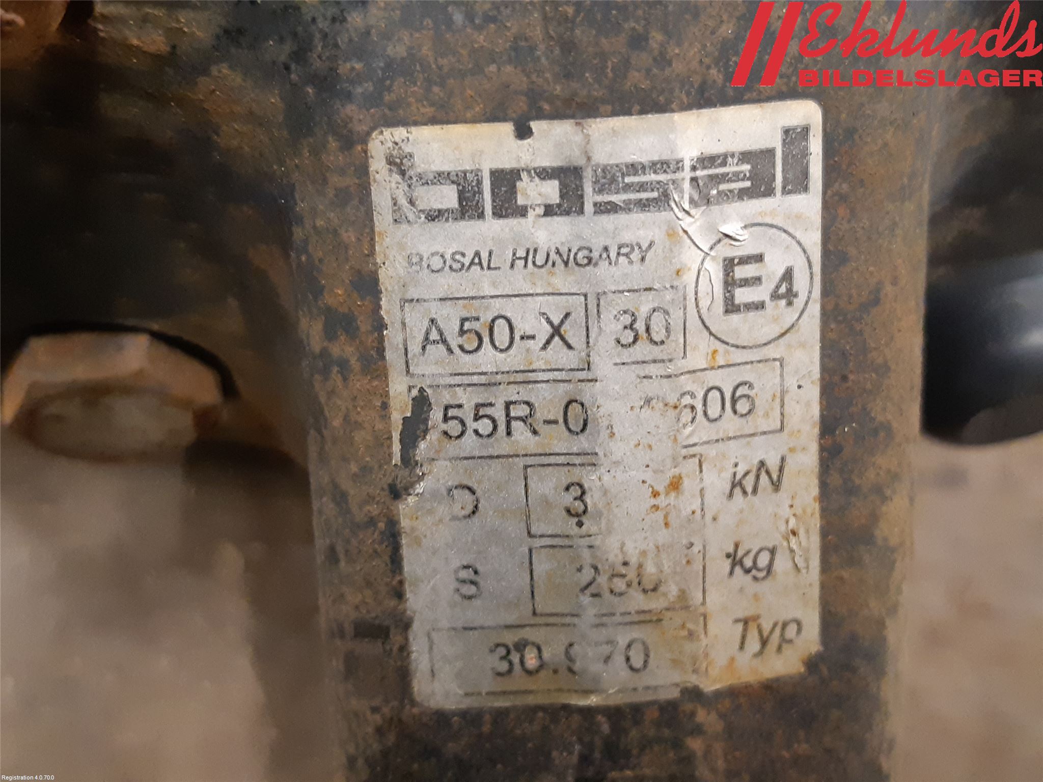 Ford TRANSIT/TOURNEO CUSTOM 13-24 Dragkrok