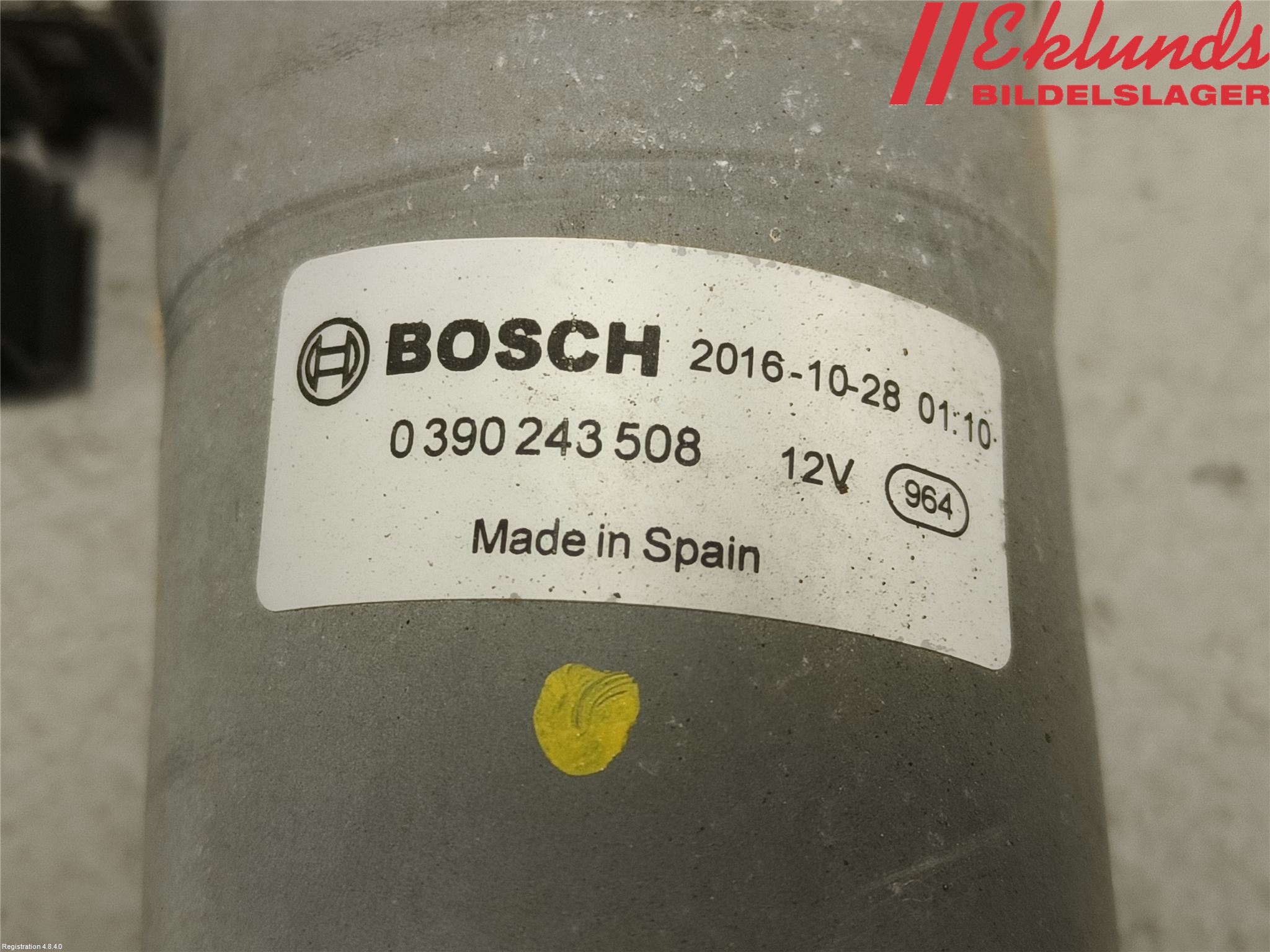 Fiat TALENTO 16- Torkarmotor Vindruta