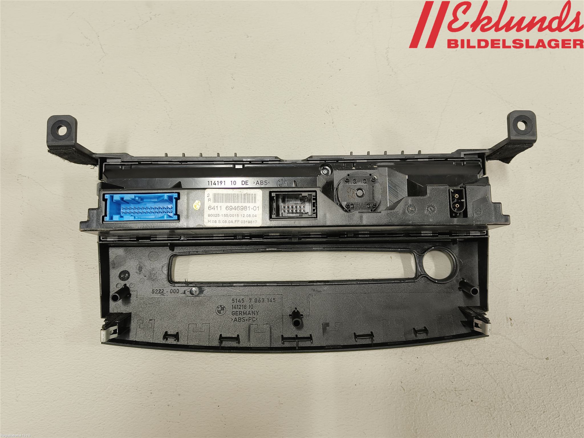 BMW 5 E60/61 Sed/Tou 02-10 Ac Styrenhet Ac Manöveren