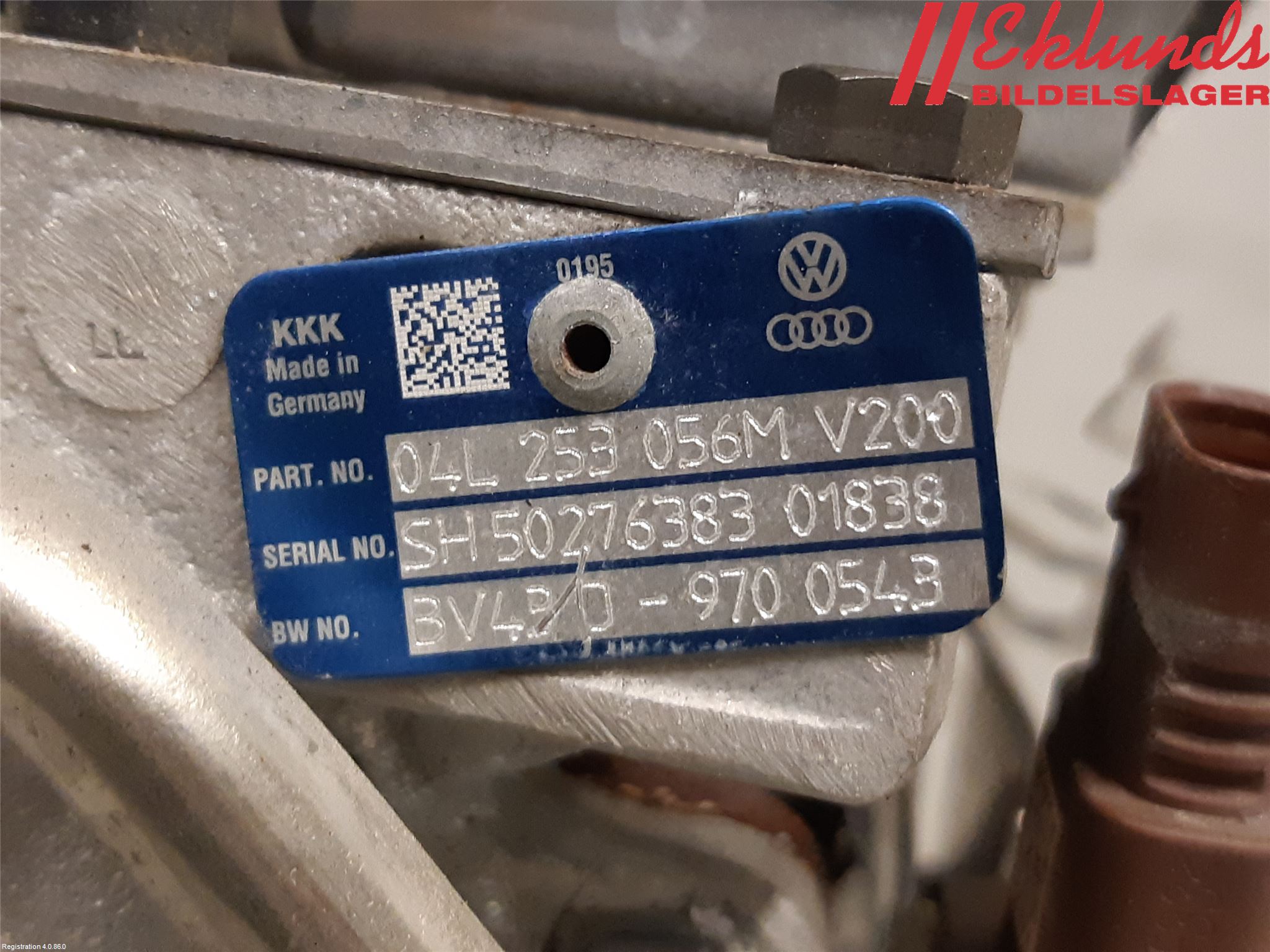 Skoda SUPERB 16-24 Turboaggregat