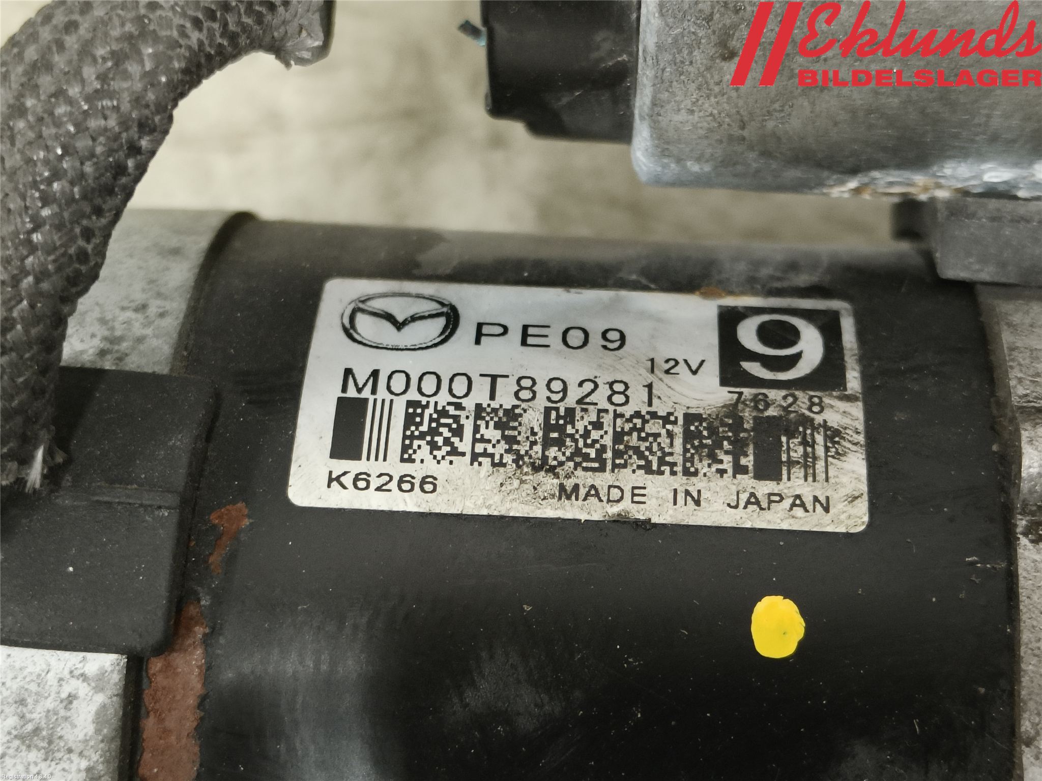 Mazda CX-3 Startmotor