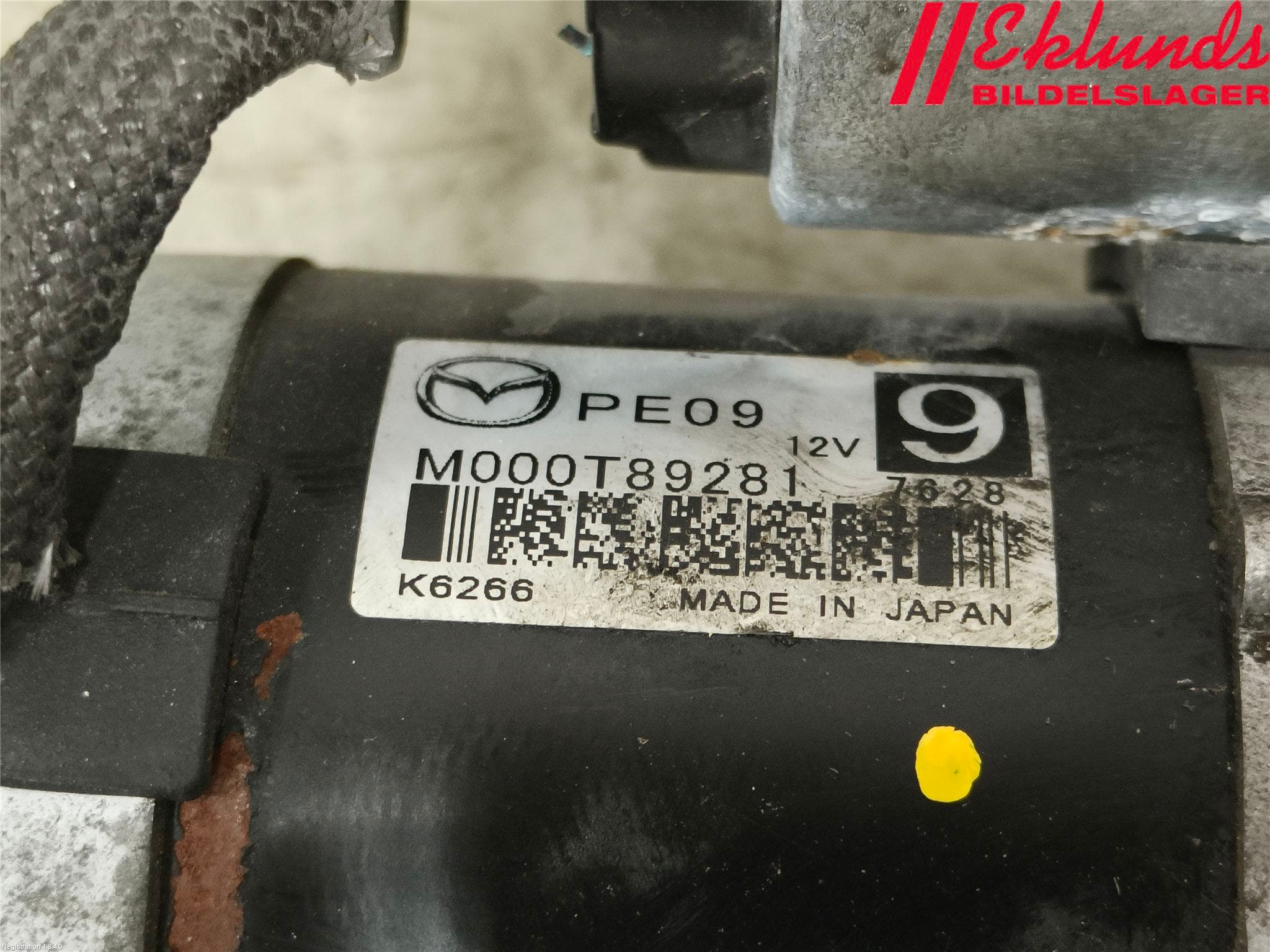 Mazda CX-3 Startmotor