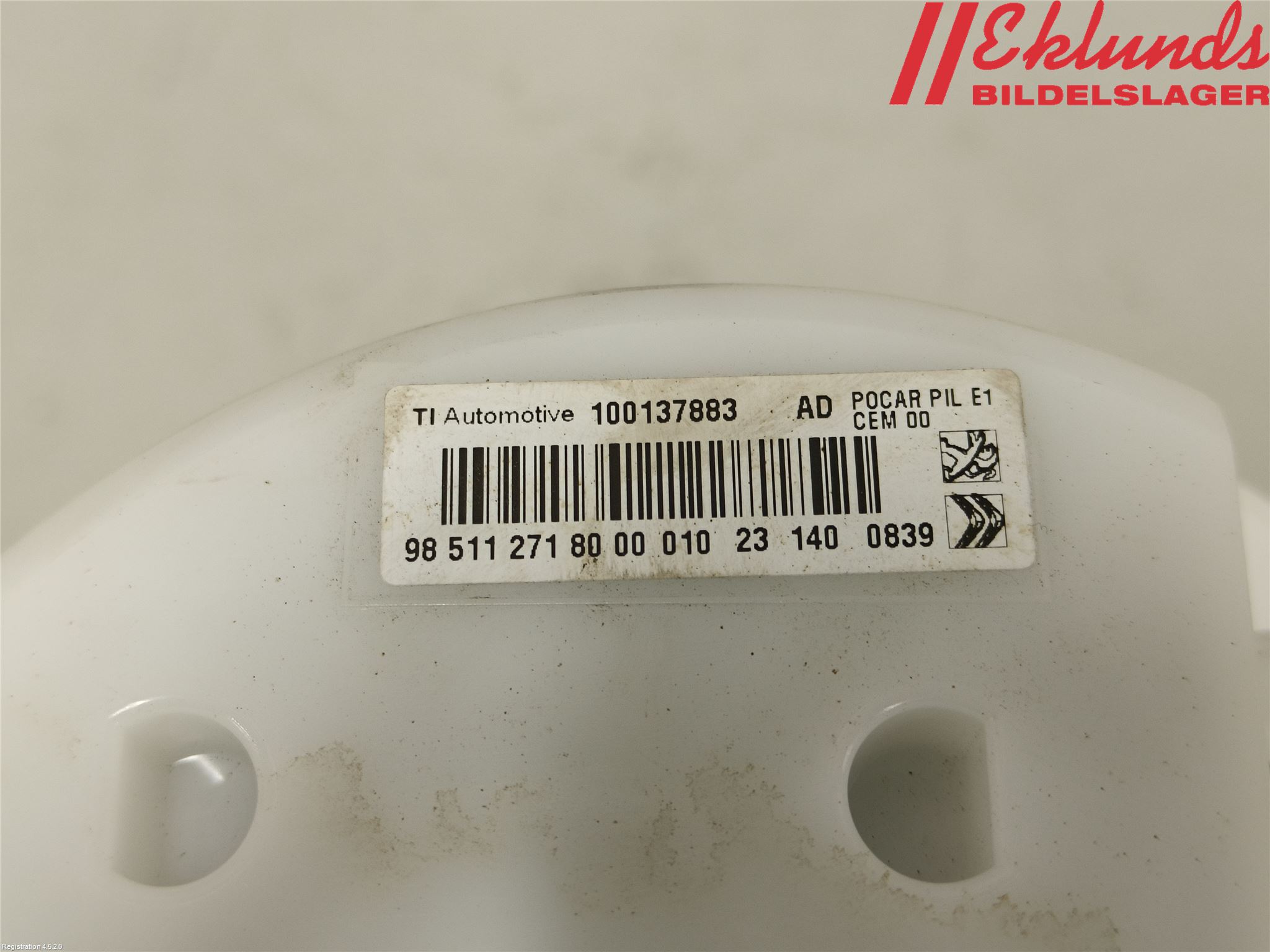 Peugeot 2008/E-2008 20- Bränslepump El