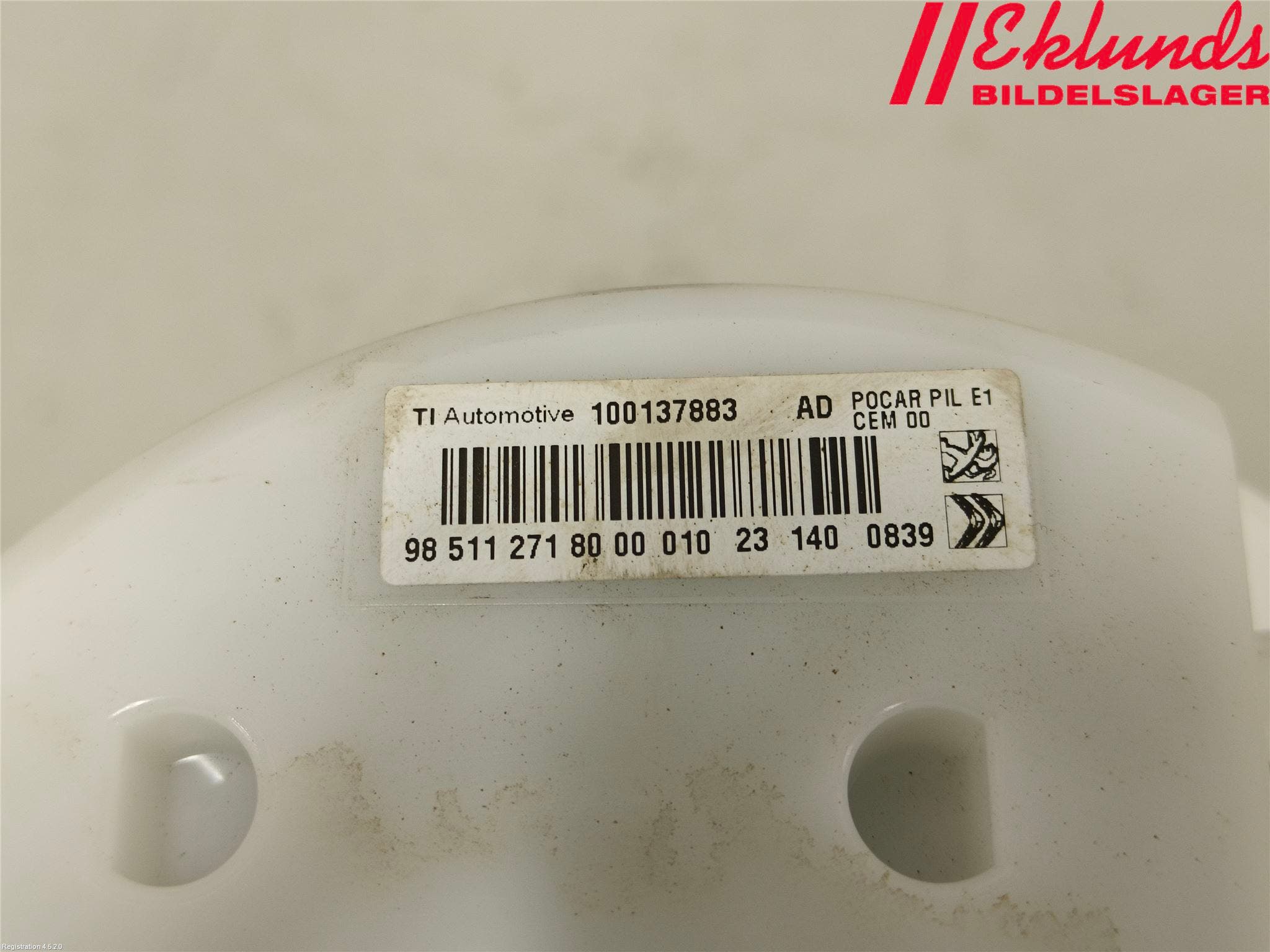 Peugeot 2008/E-2008 20- Bränslepump El