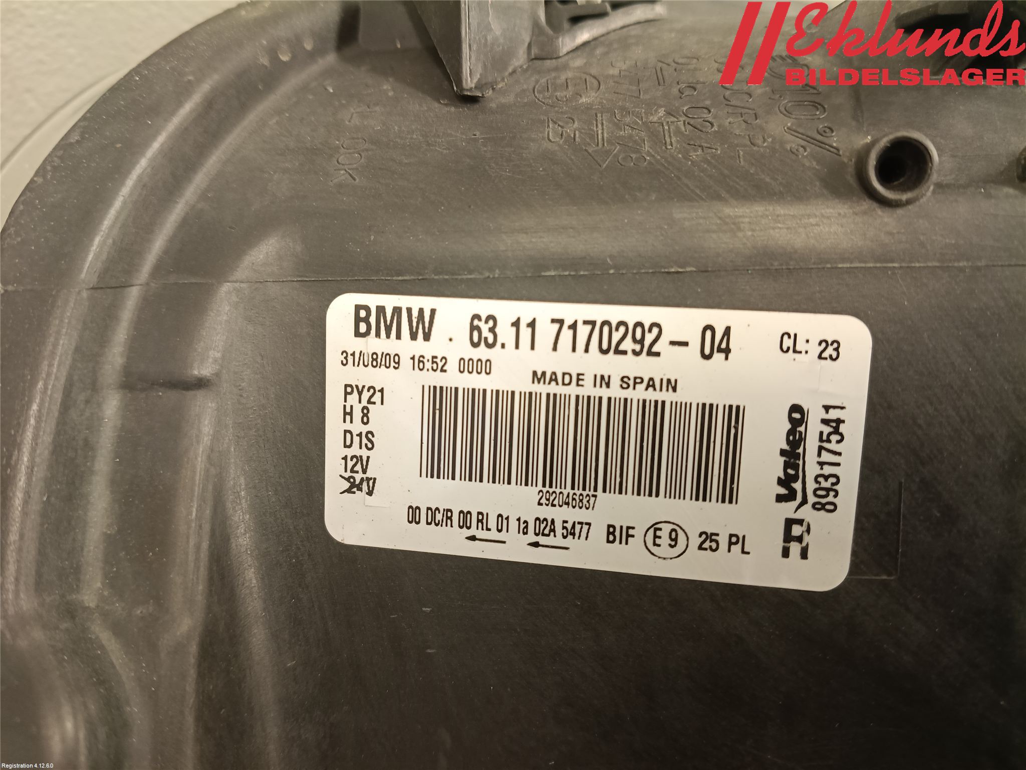 BMW 1 E87/81 5D/3D 03-11 Strålkastare Höger