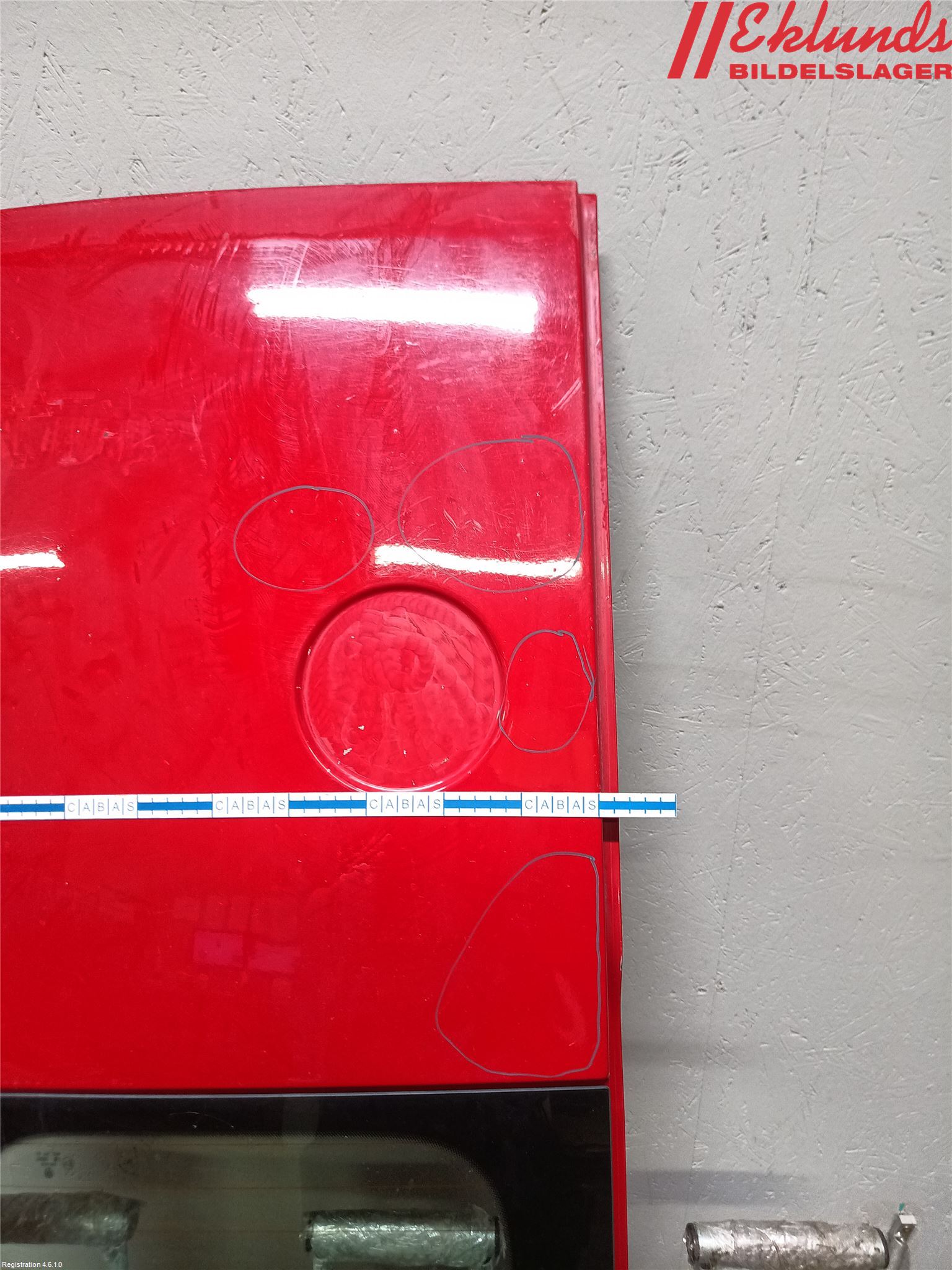 Volkswagen VW CADDY 11-15 Dörr Bak Van-Skåp Höger