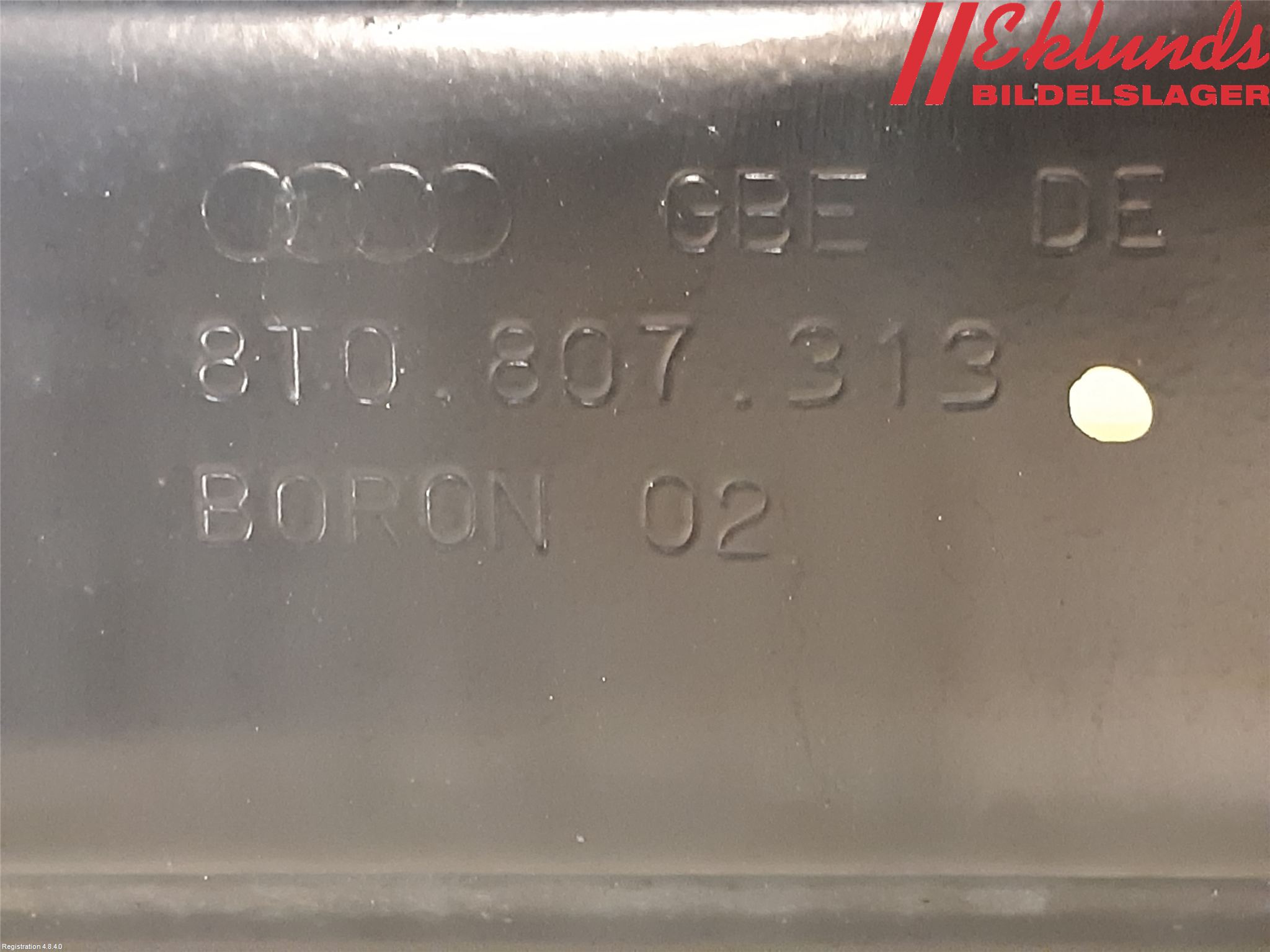 Audi A5 07-16 Stötfångarbalk Bak