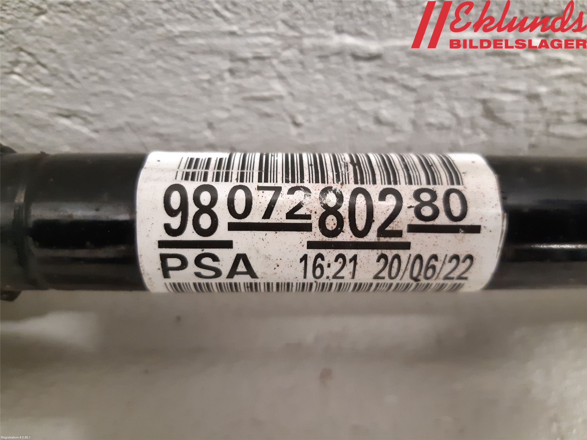 Citroen COTROEN C3 17-24 Drivaxel Fram Vänster