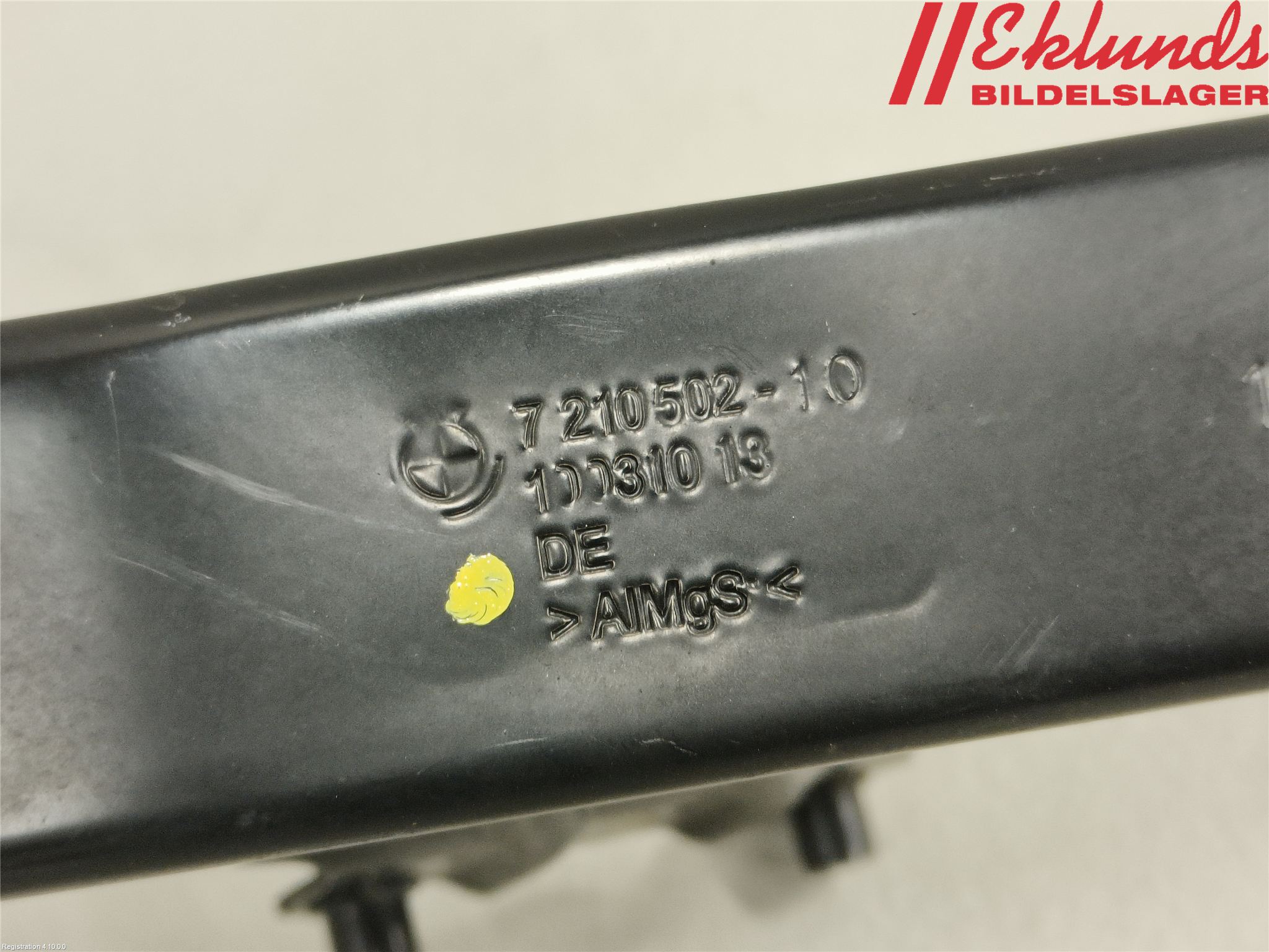 BMW X3 F25 10-17 Frontplåt