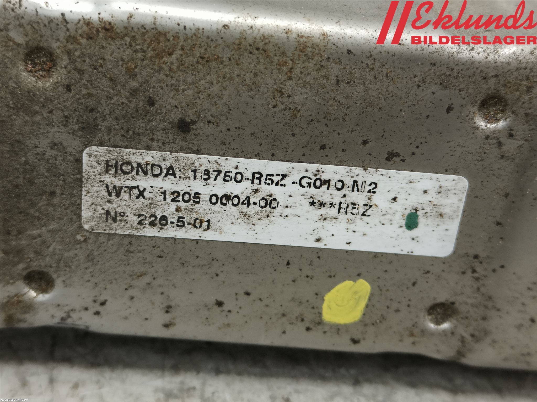 Honda CR-V 13-18 Avgaskylare