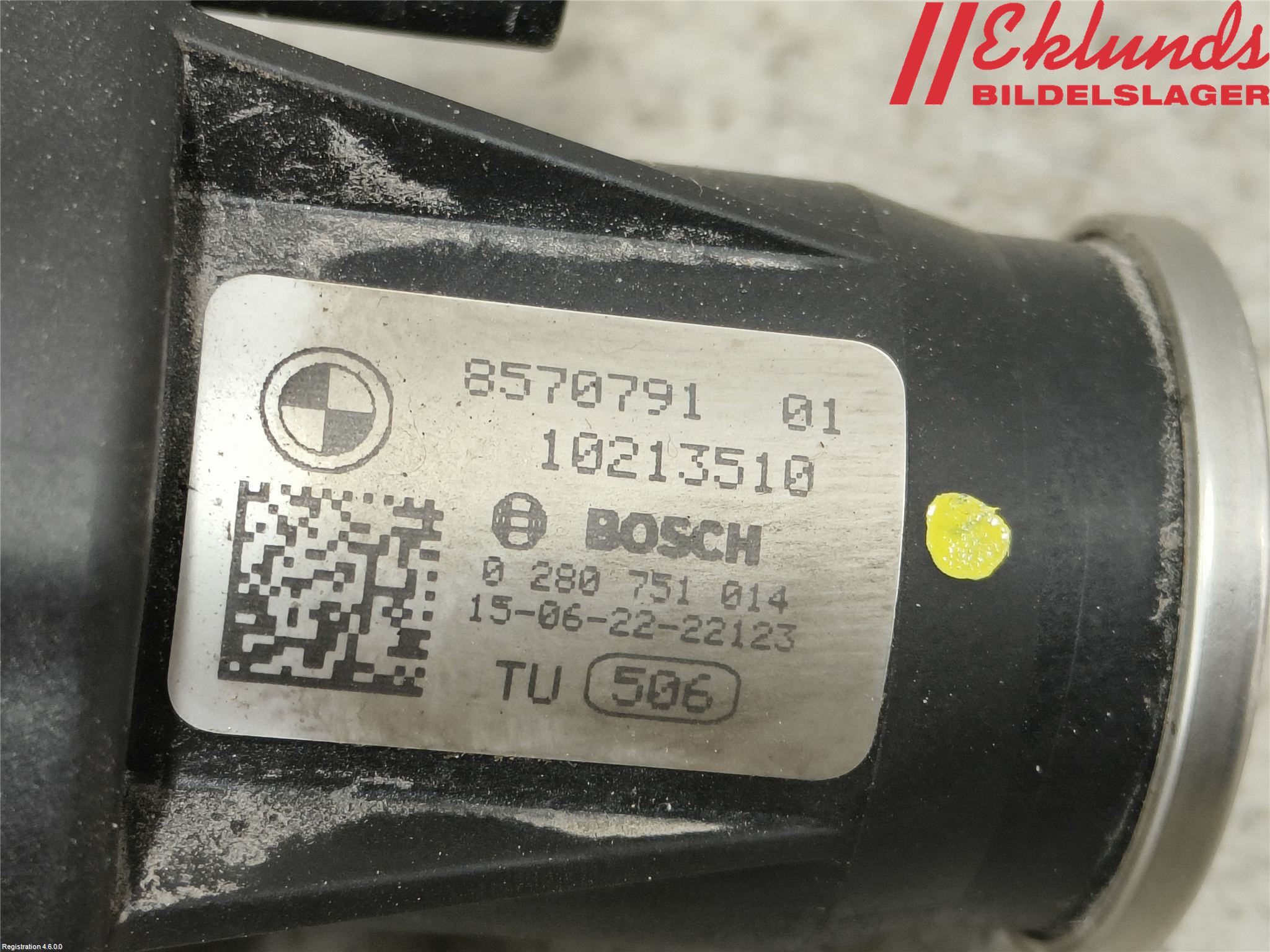 BMW 3 F30/F31/F80 12-19 Inj Virvelspjäll Ställmotor