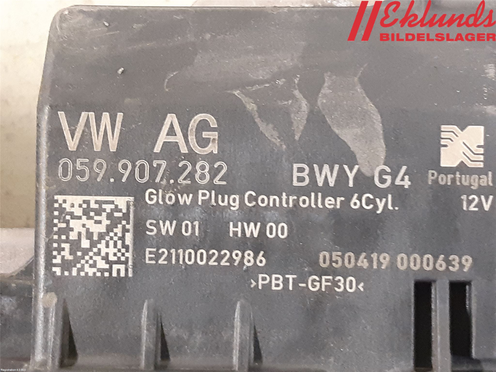 Audi Q7/SQ7 Relä Glödning Diesel