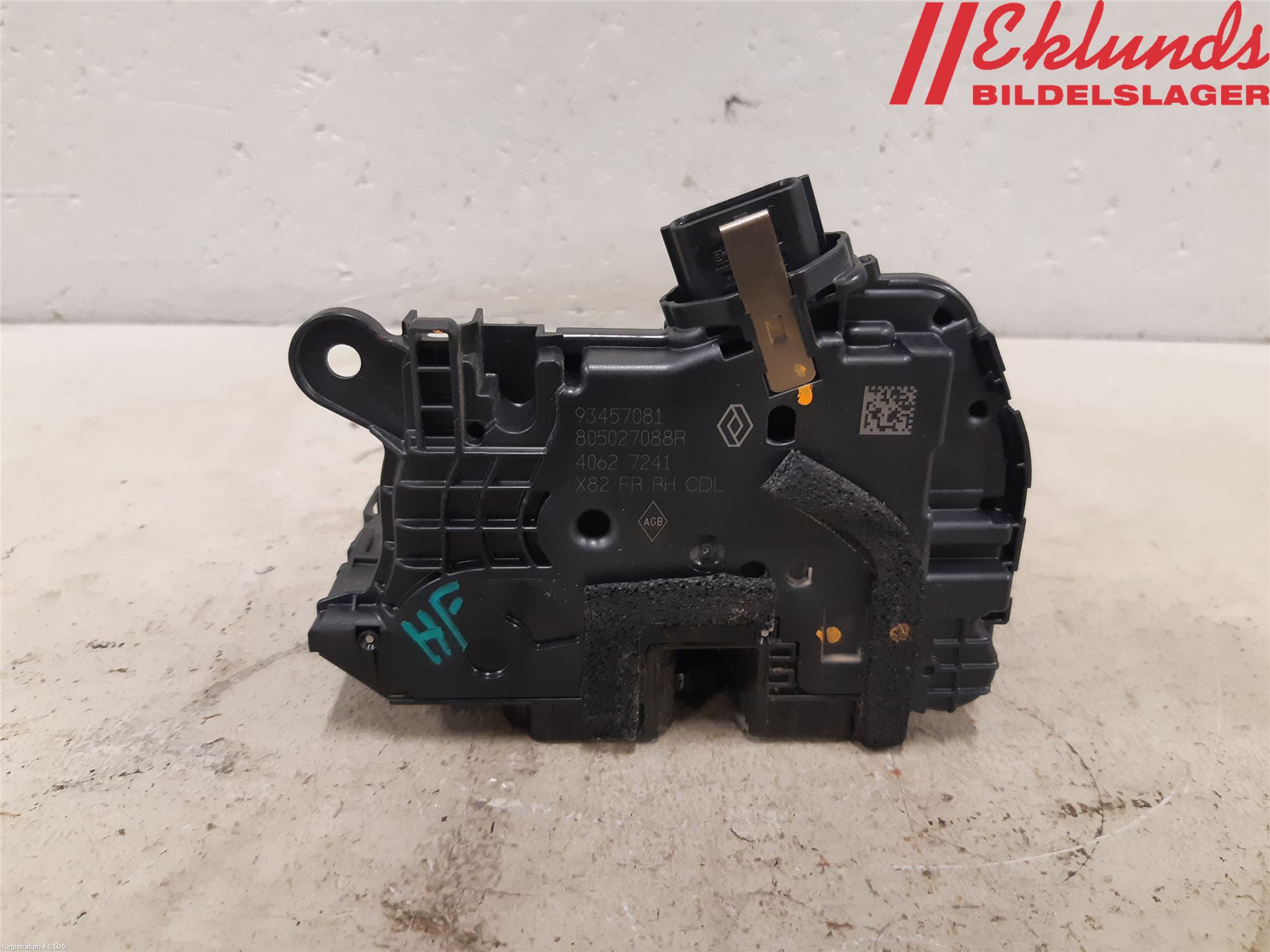 Renault TRAFIC/E-TECH 15- Låskista-Dörrlås