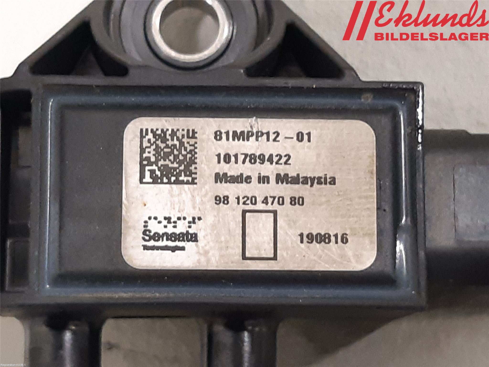 Peugeot 508 19- Givare Temp-Tryck Avgas