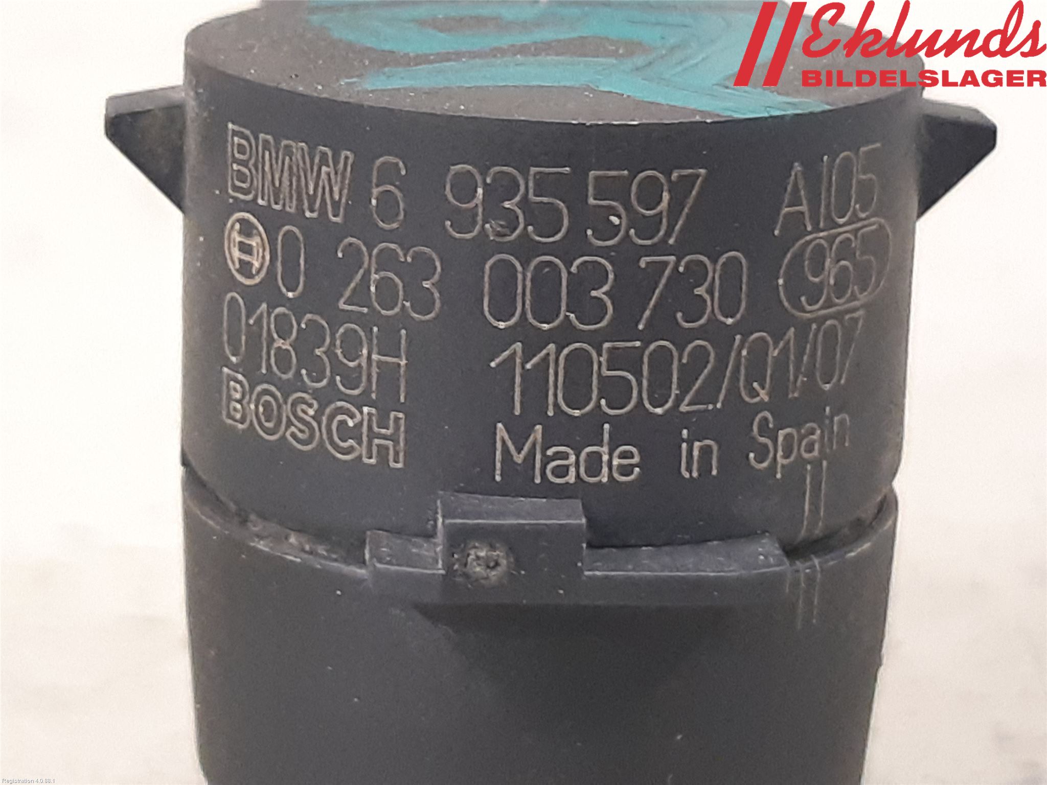 BMW X1 E84 10-15 Parkeringshjälp Backsensor