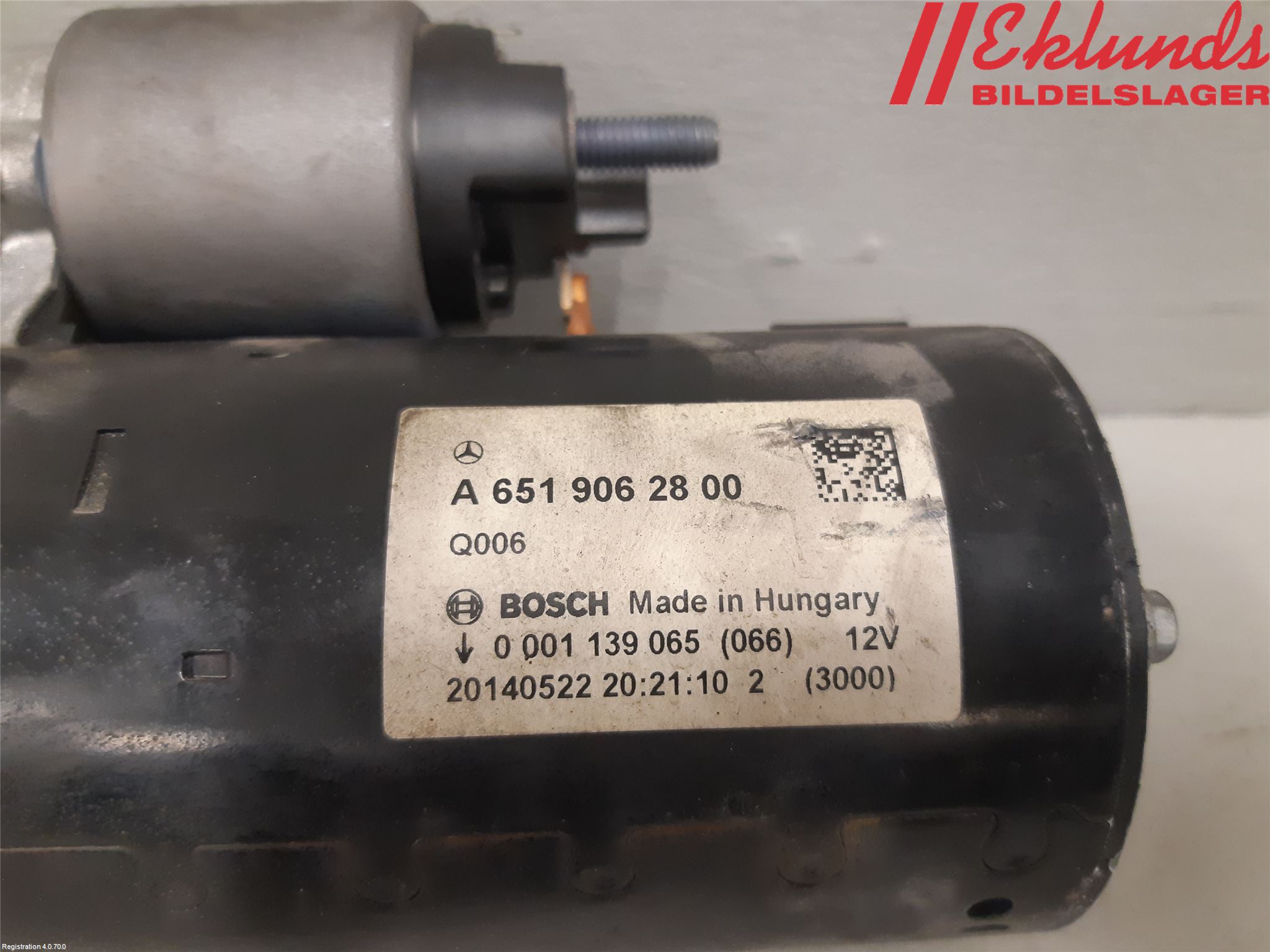 Mercedes-Benz MB E-KLASS (W212) 09-16 Startmotor Diesel